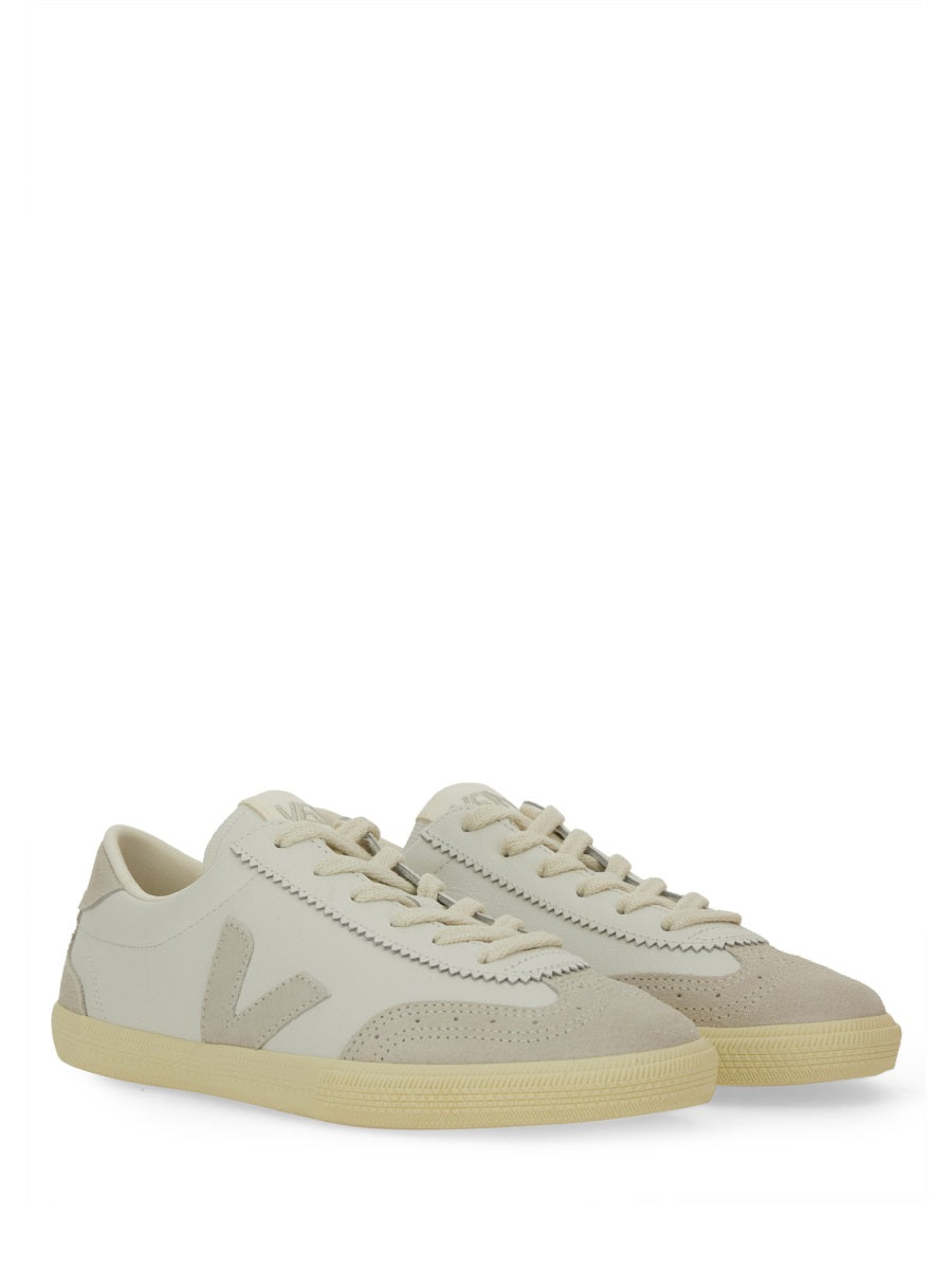 VEJA Modern White Leather Volley O.T. Sneakers for Men