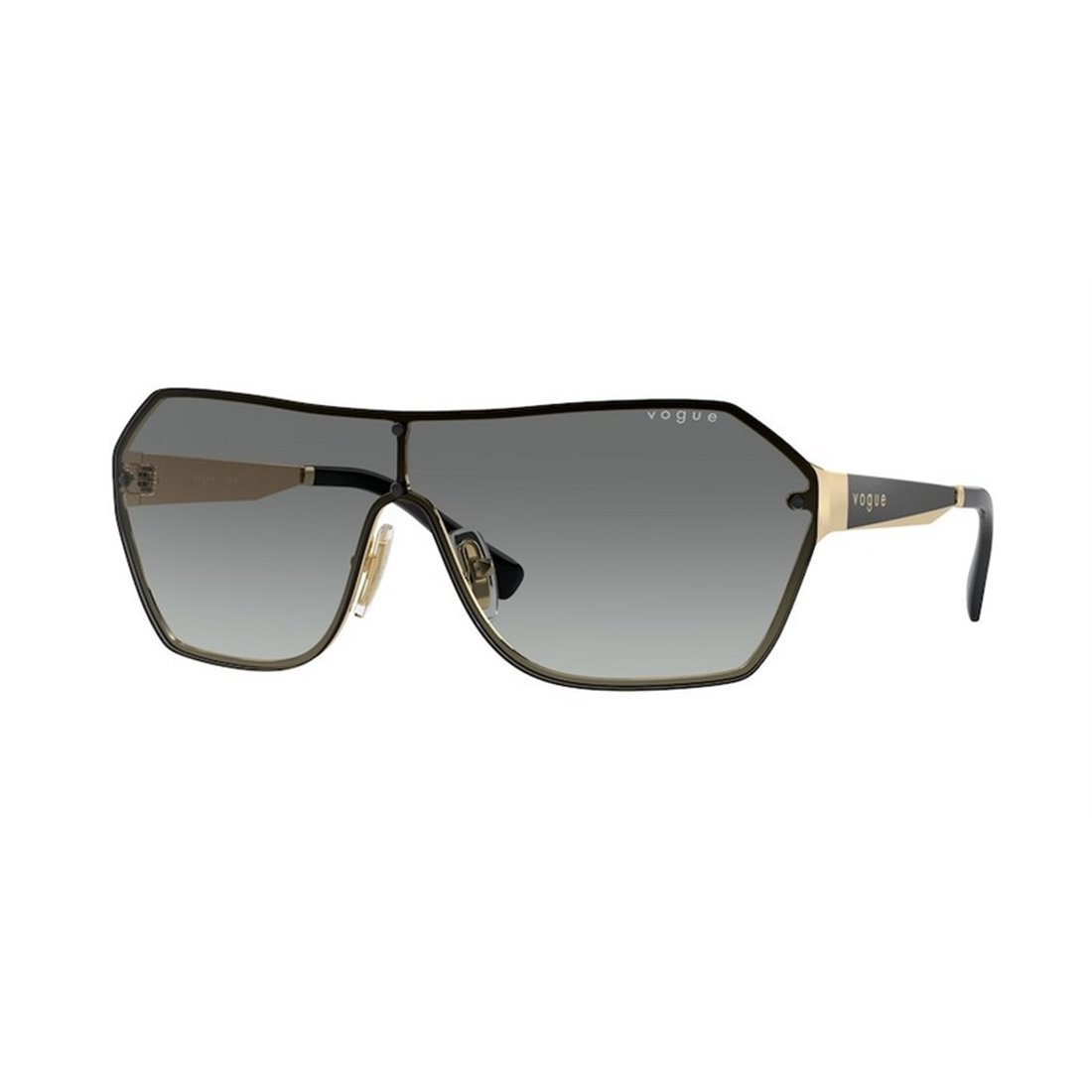 VOGUE Sleek Metal Tortoiseshell Sunglasses for Women