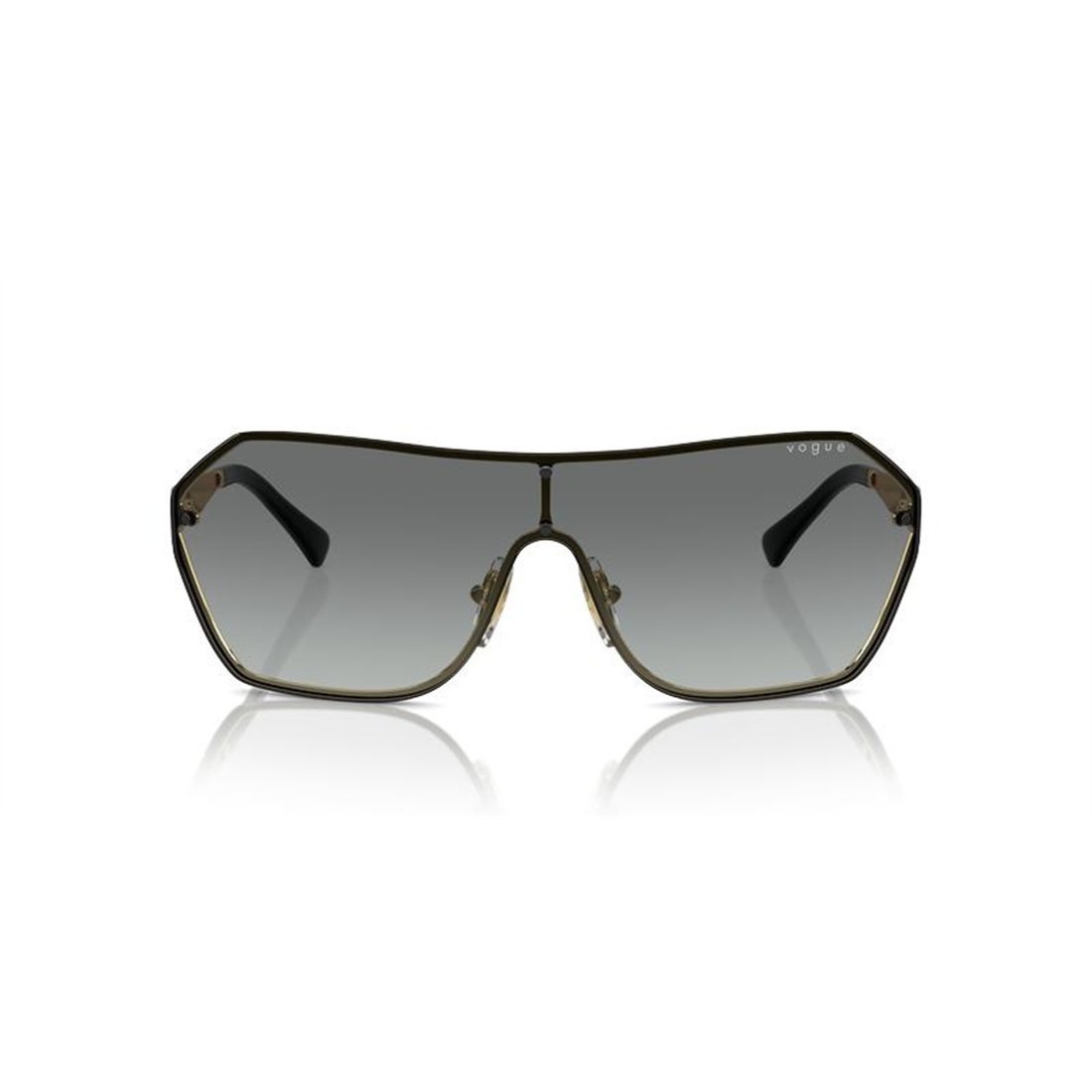 VOGUE Sleek Metal Tortoiseshell Sunglasses for Women