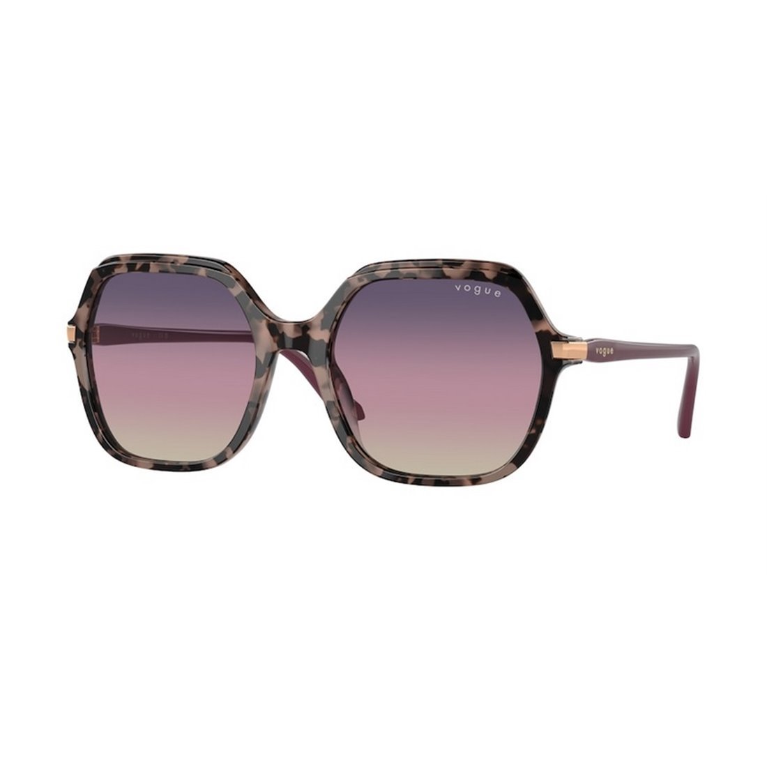 VOGUE Chic Round Frame Sunglasses for Women