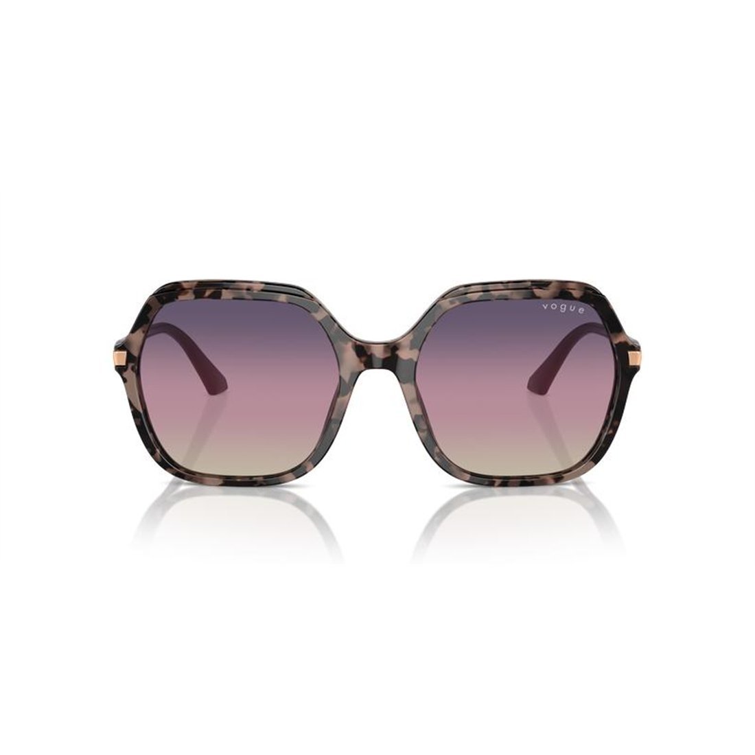 VOGUE Chic Round Frame Sunglasses for Women