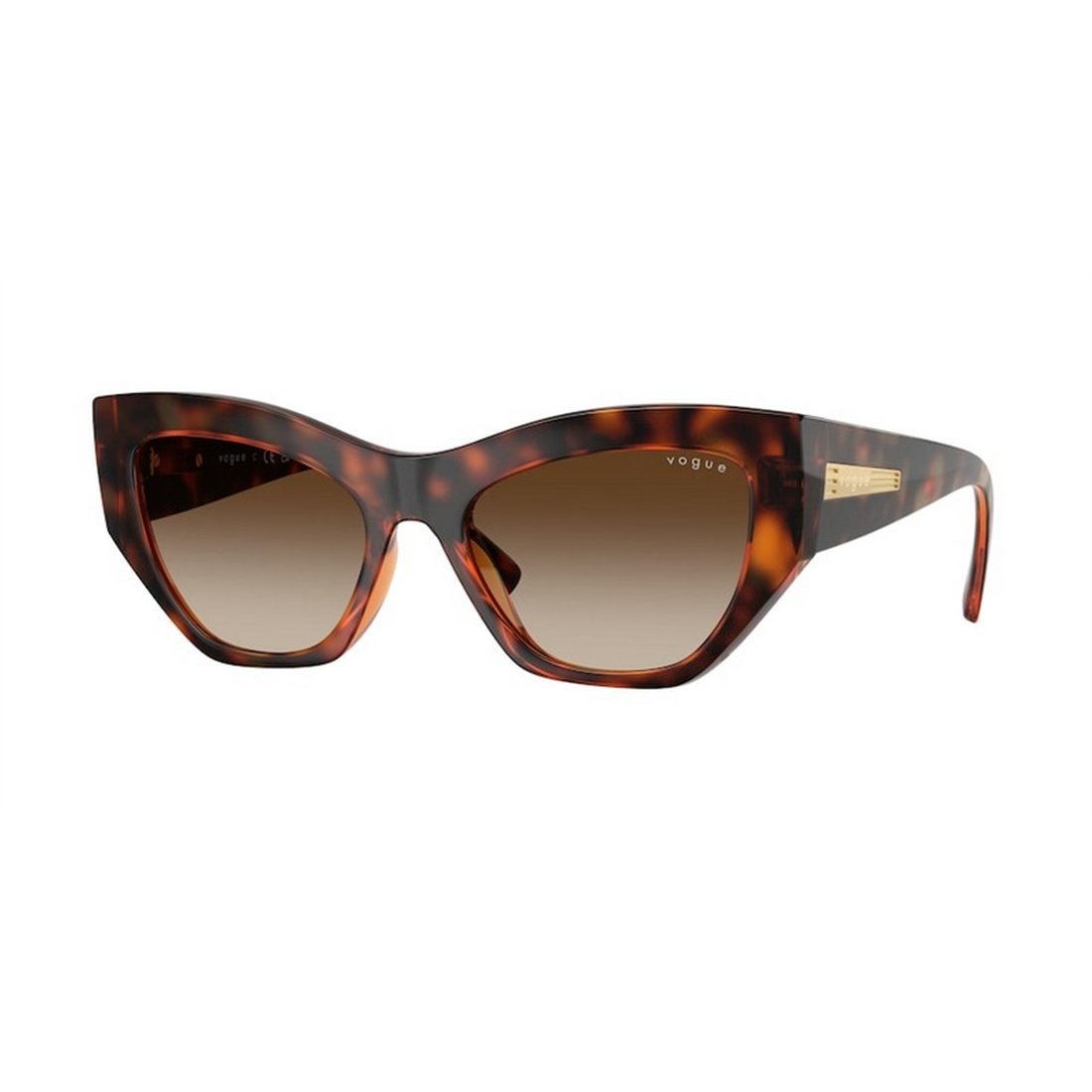 VOGUE Chic Oversized Gradient Sunglasses