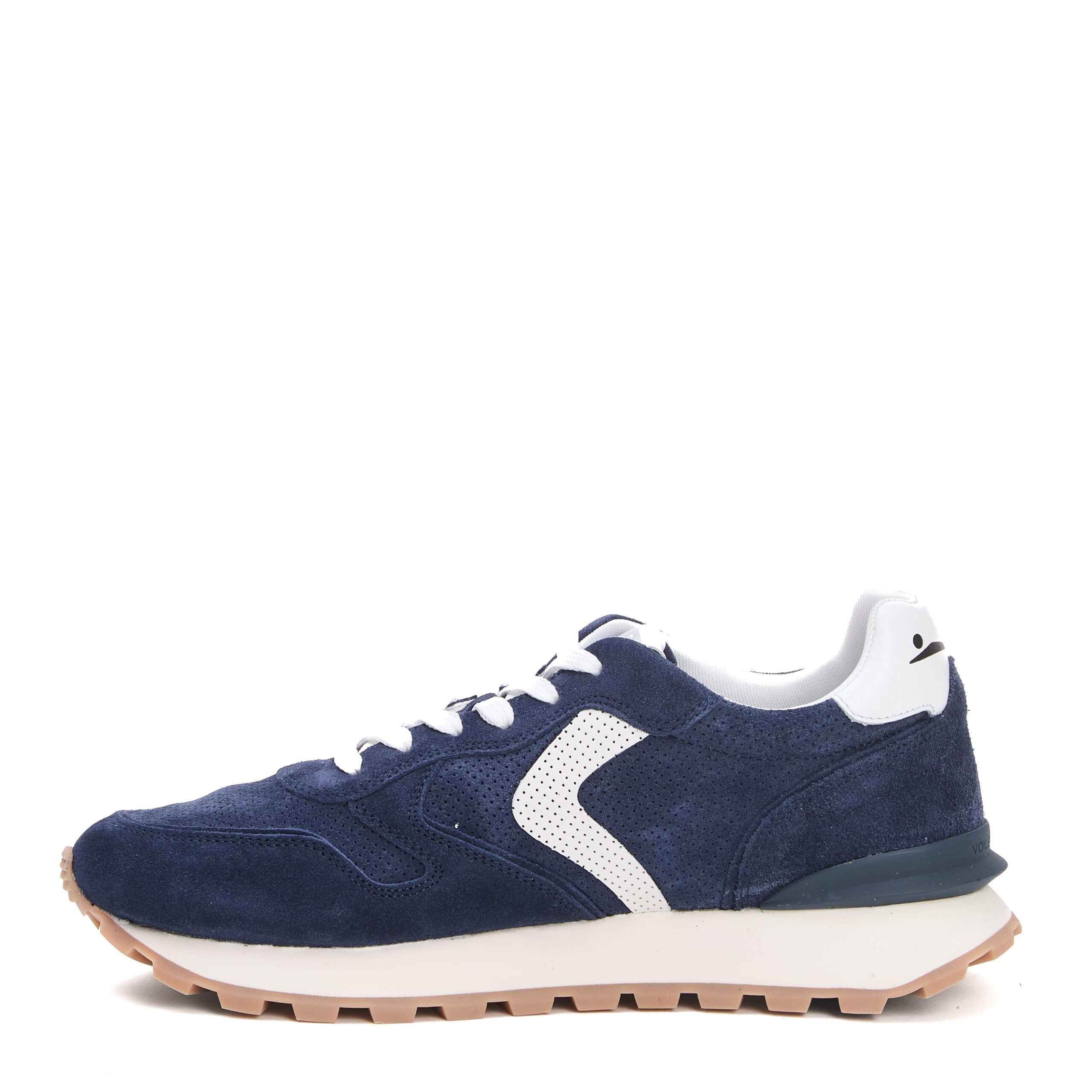 VOILE BLANCHE Race Suede Sneakers for Men