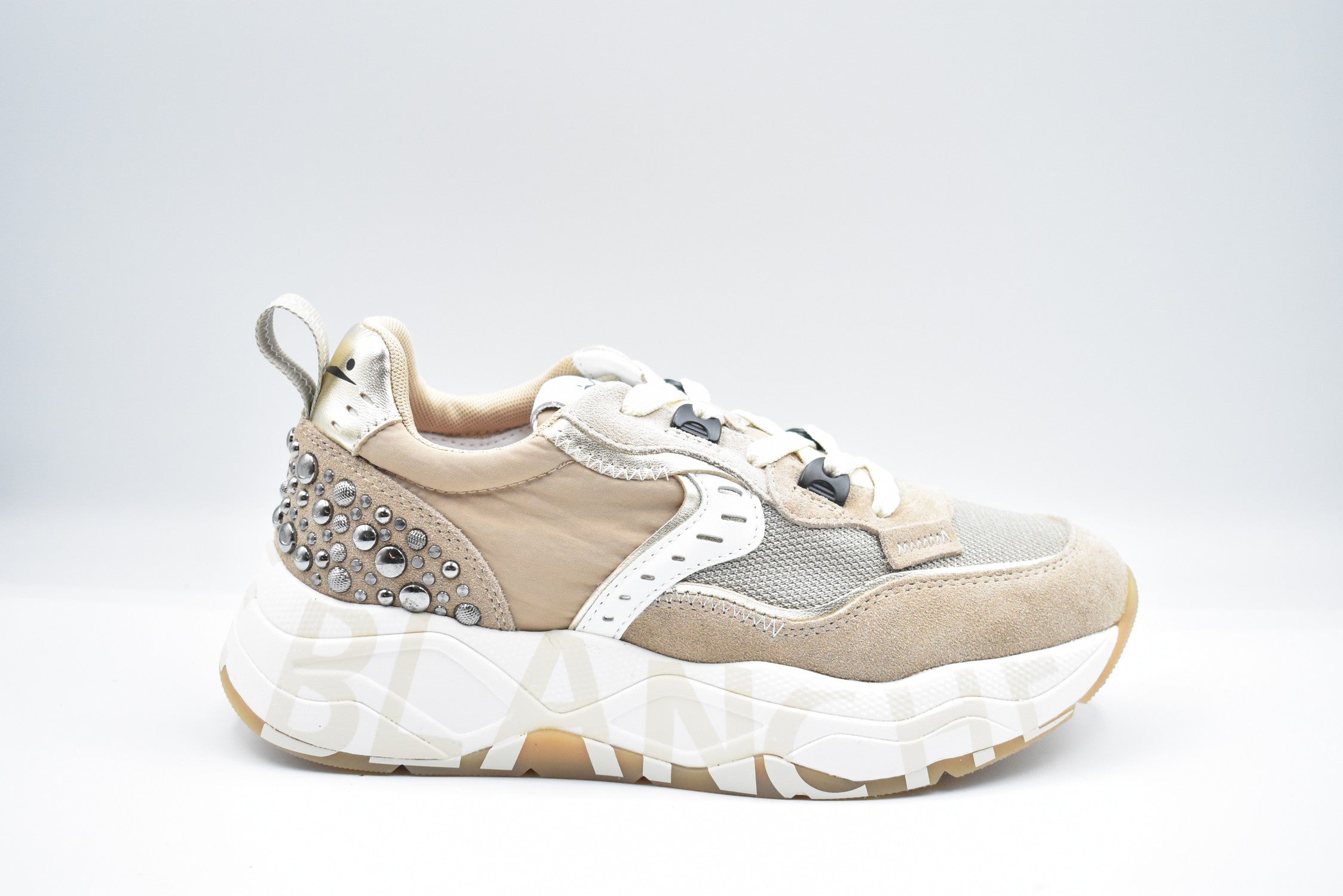 VOILE BLANCHE Chic Low-Top Lace Shoes for Women - FW25