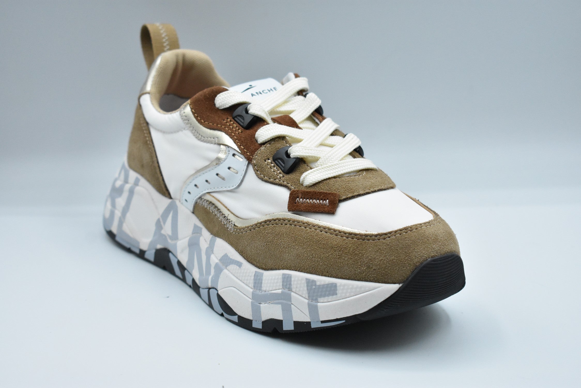 VOILE BLANCHE Chic Lace-Up Flat Shoes for Women