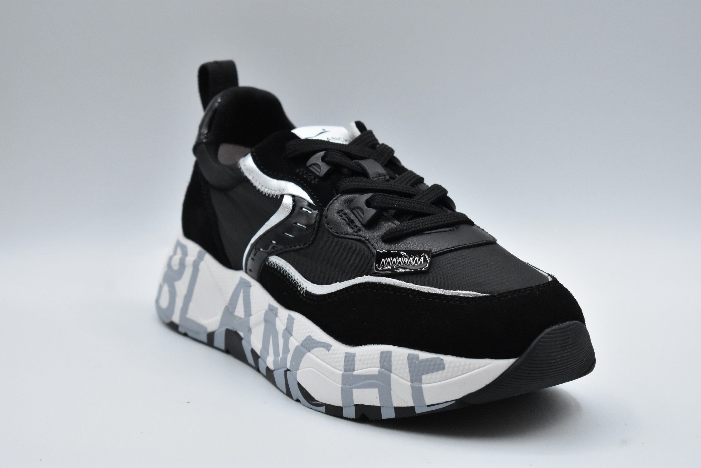 VOILE BLANCHE Elegant Low Lace-Up Shoes for Women - FW25