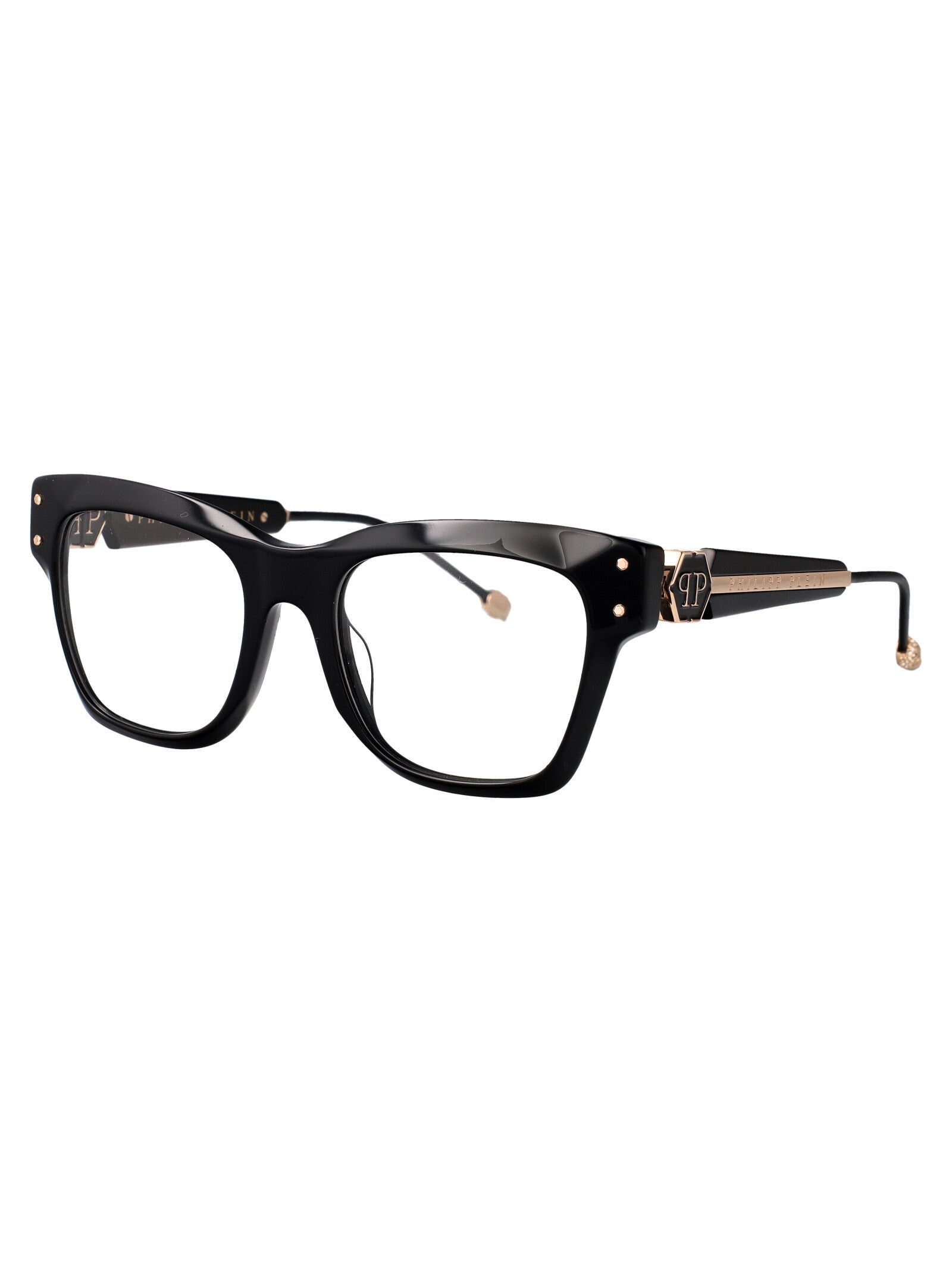 PHILIPP PLEIN Stylish Acetate and Metal Optical Glasses for Women