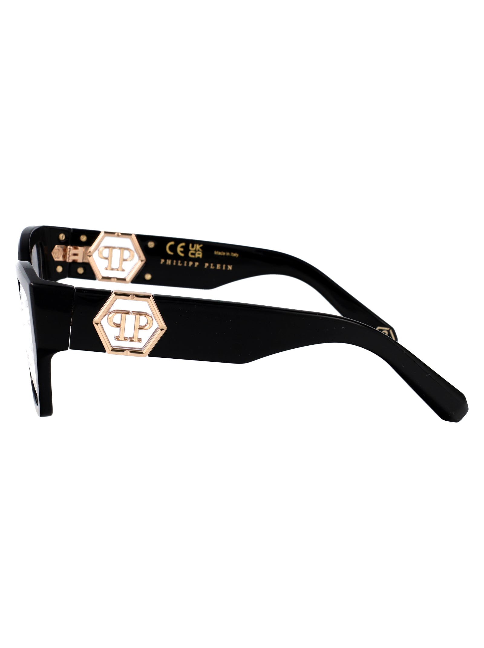 PHILIPP PLEIN Sleek Acetate Optical Glasses for Women