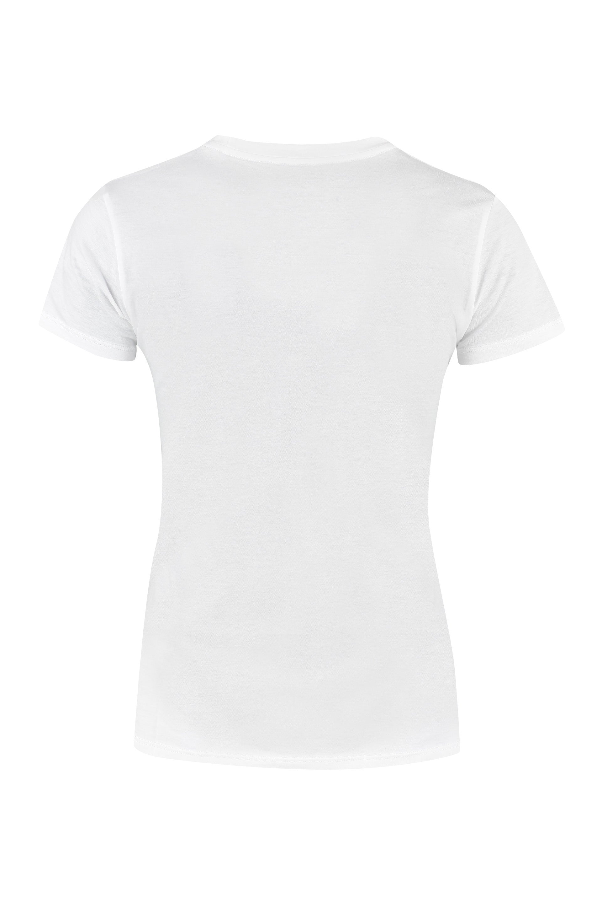 VINCE Classic Ribbed Cotton T-Shirt