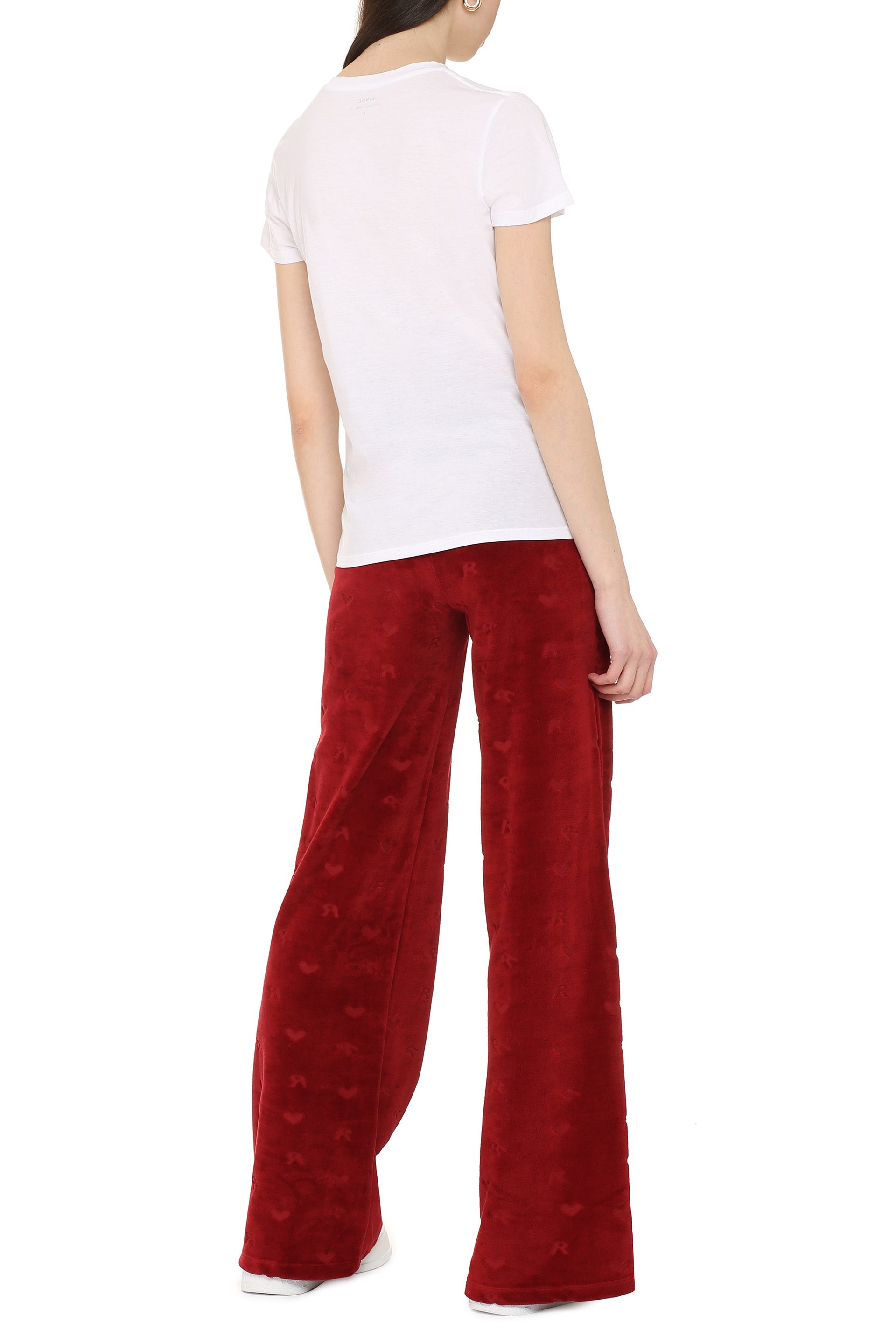 VINCE Classic Ribbed Cotton T-Shirt