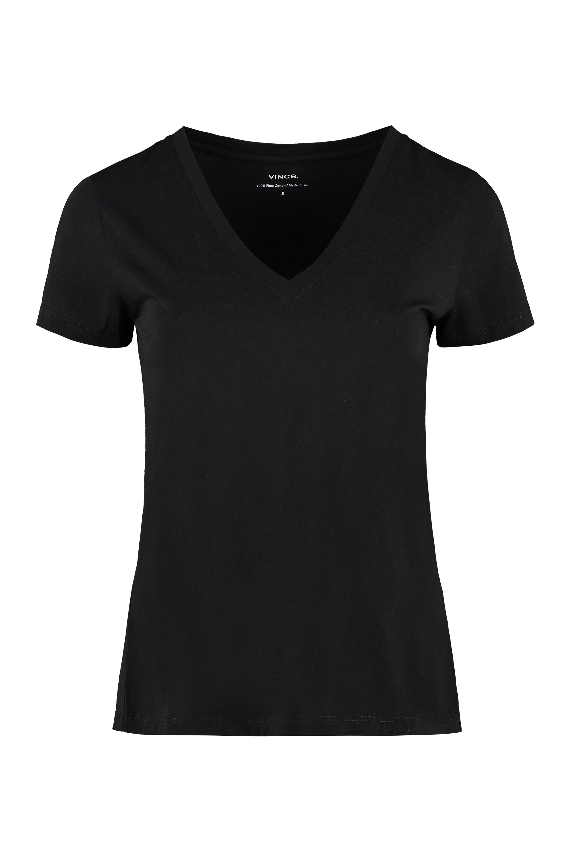 VINCE Cotton V-Neck T-Shirt
