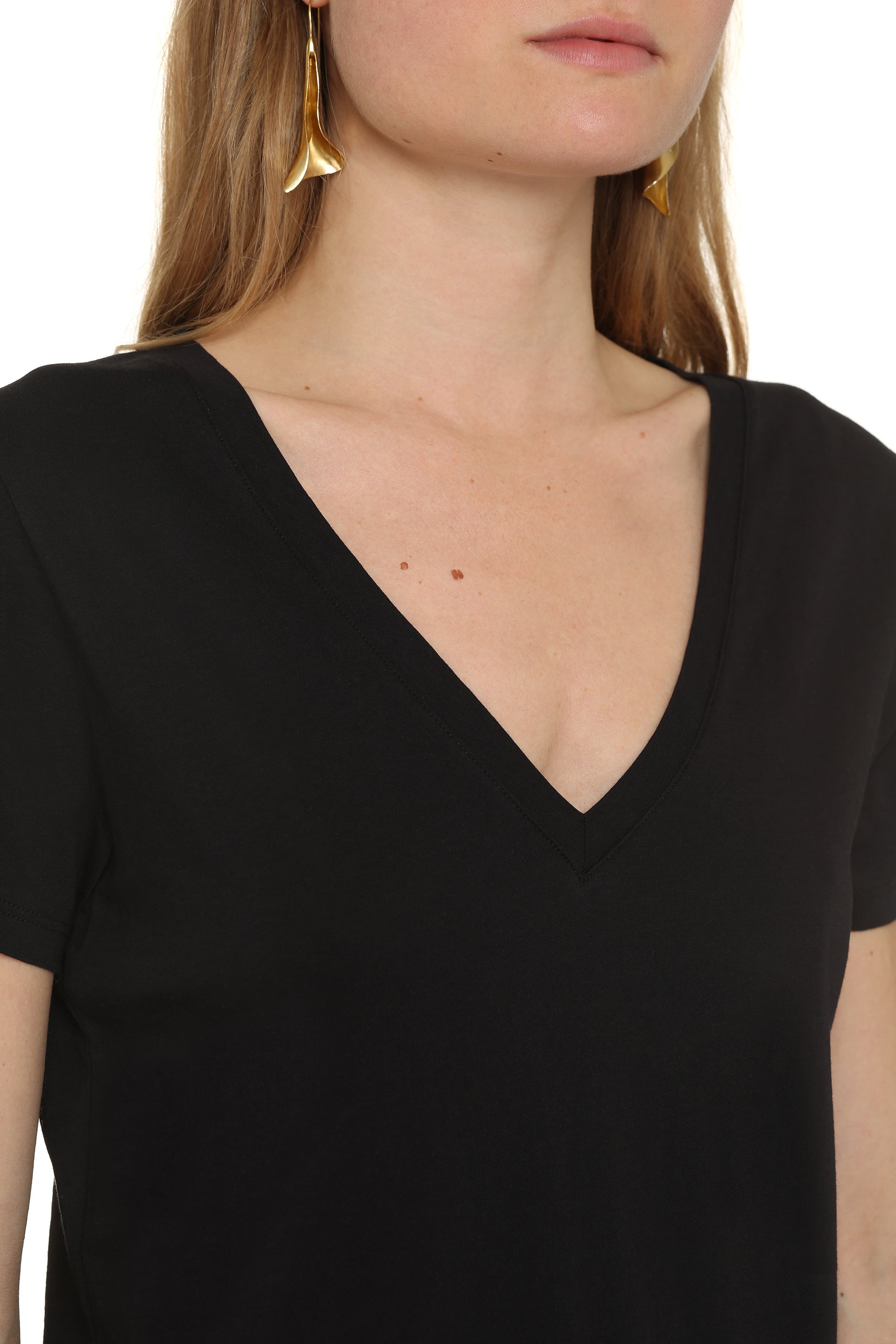 VINCE Cotton V-Neck T-Shirt