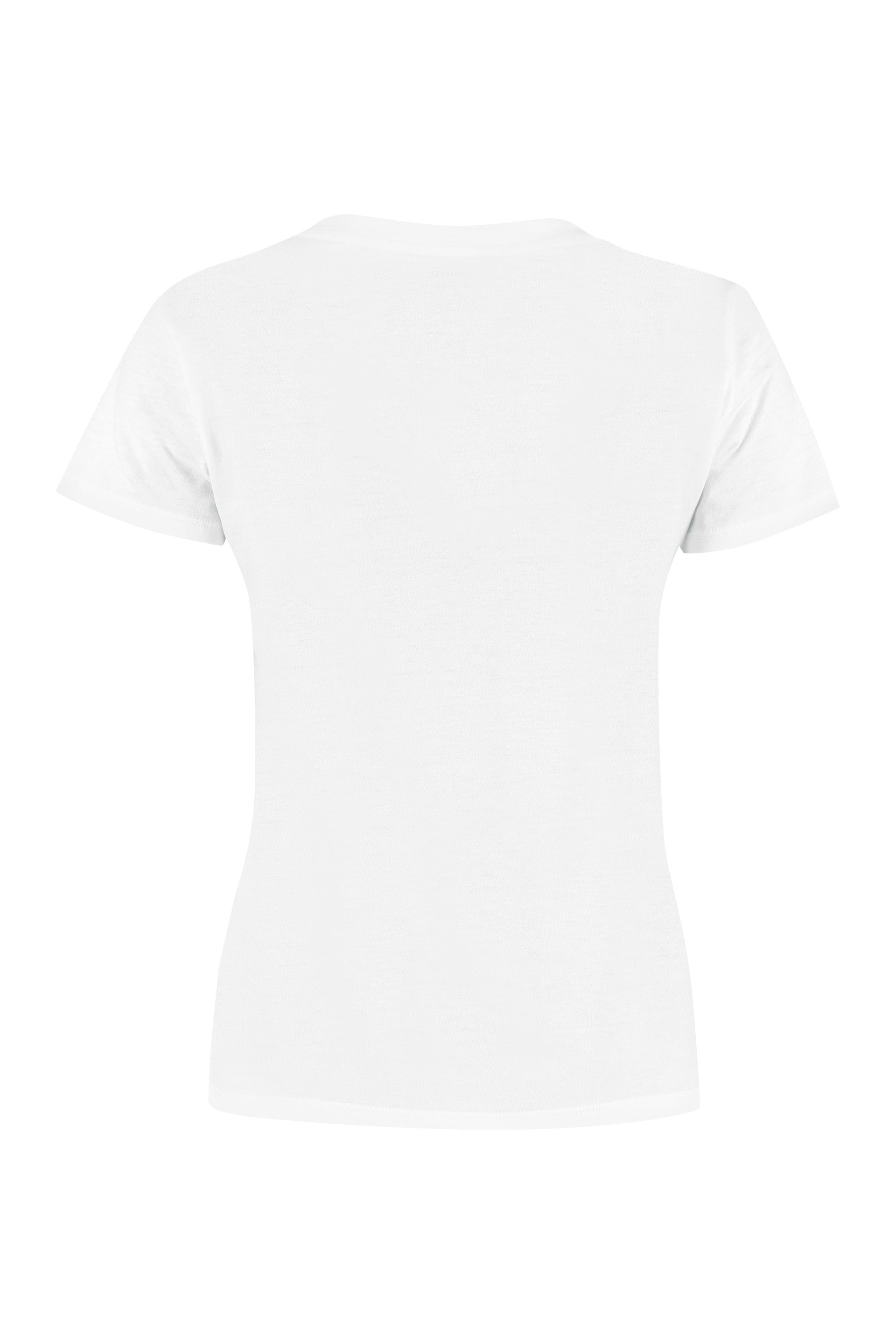 VINCE Essential Women's V-Neck Cotton T-Shirt