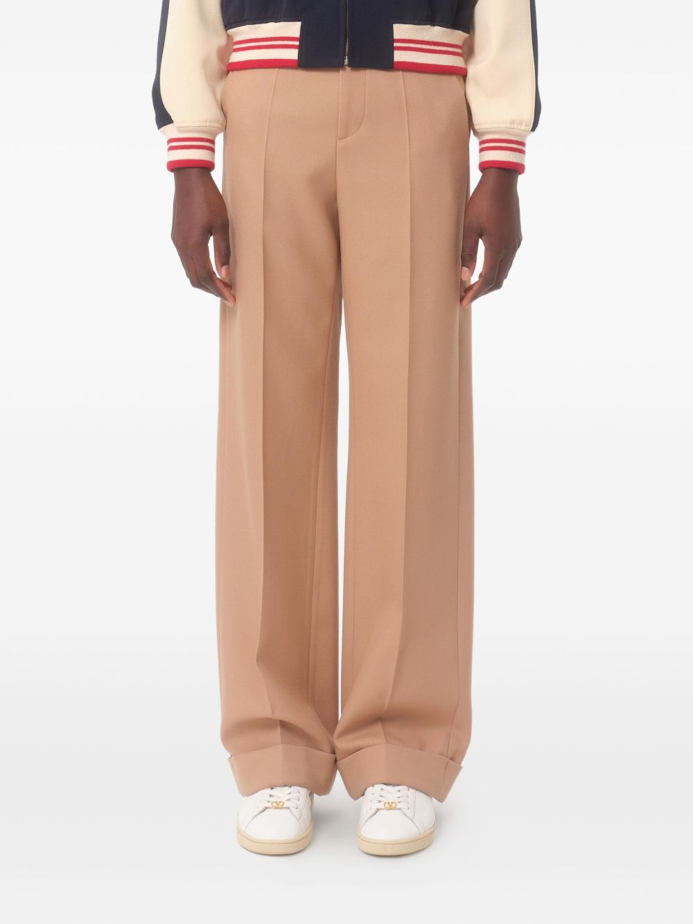 VALENTINO Classic Wool Trousers for Men