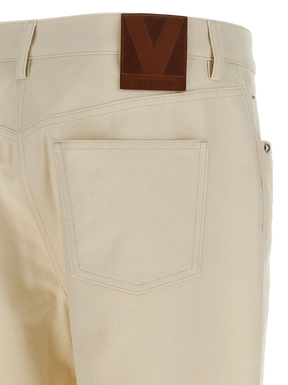 VALENTINO Cotton Bull Trousers for Men
