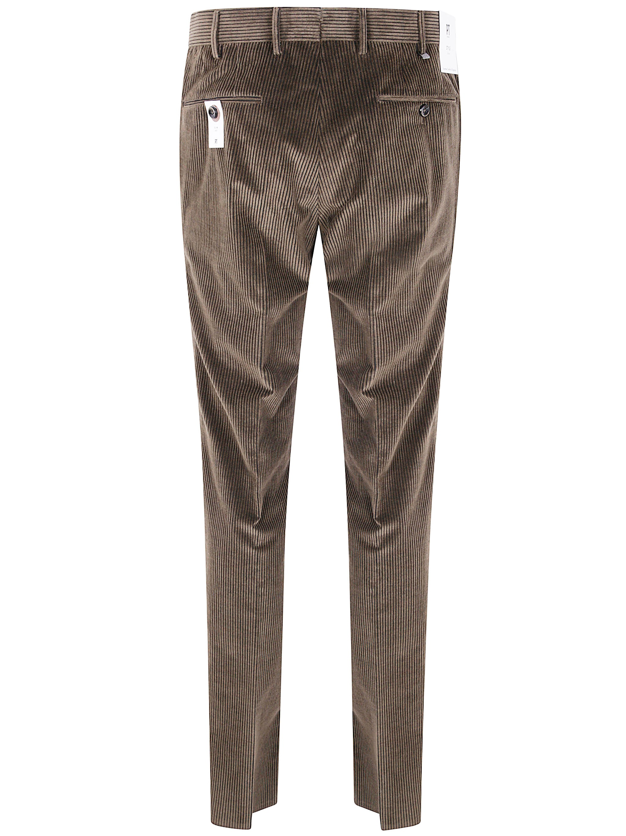 PT01 Slim Fit Trousers for Men - FW25 Collection