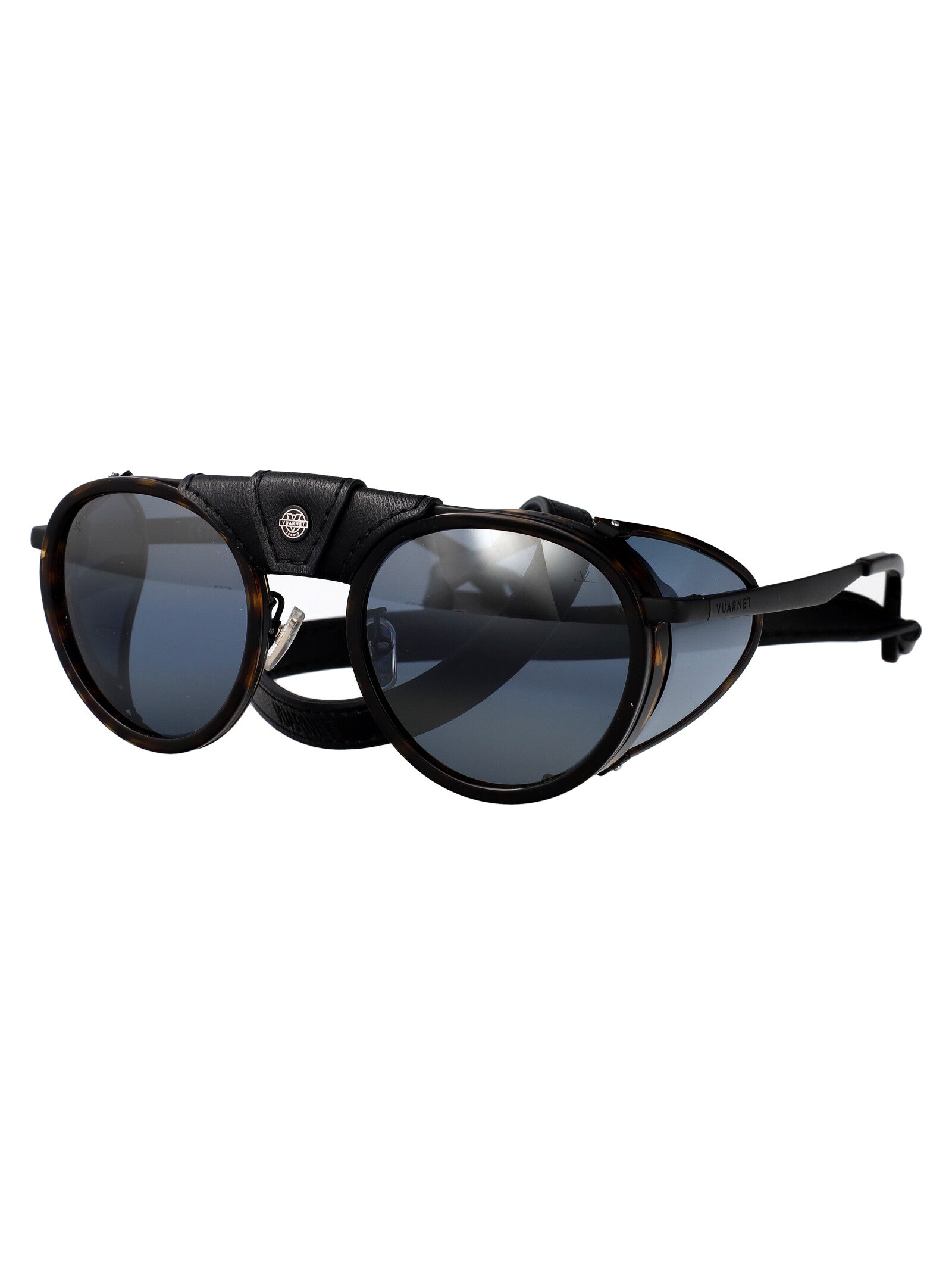 VUARNET Matte Titanium Sunglasses for Men - Glacier 01