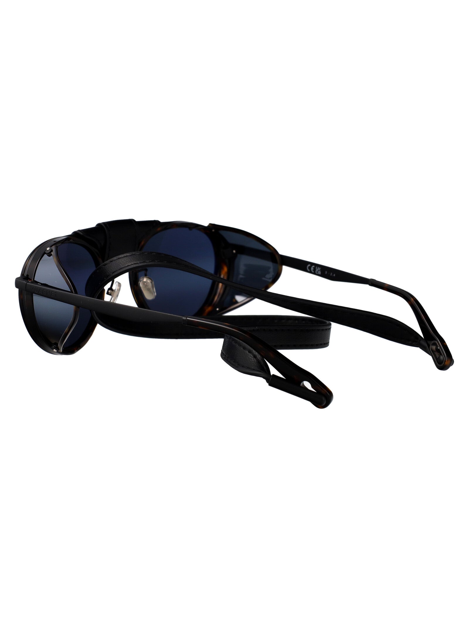 VUARNET Matte Titanium Sunglasses for Men - Glacier 01