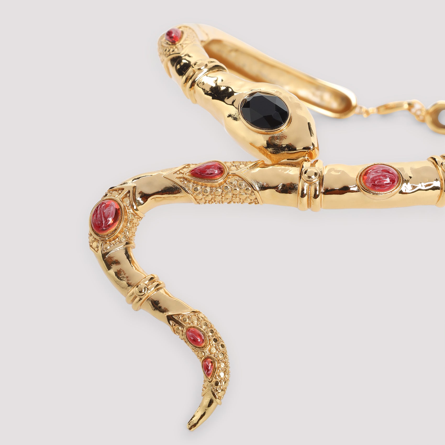 ROBERTO CAVALLI Chic Brass Statement Necklace for Women