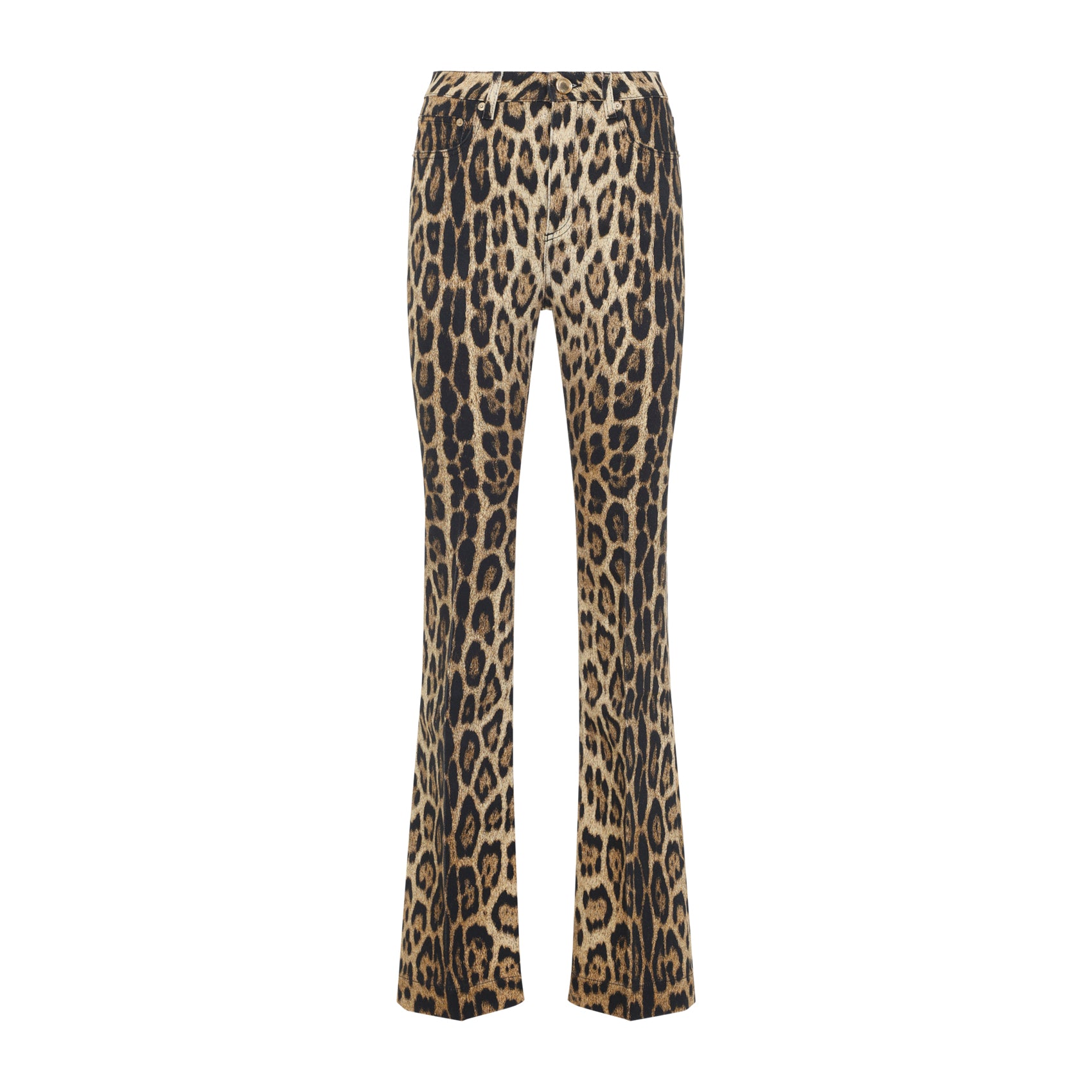 ROBERTO CAVALLI Bootcut Cotton Jeans for Women - High Waist