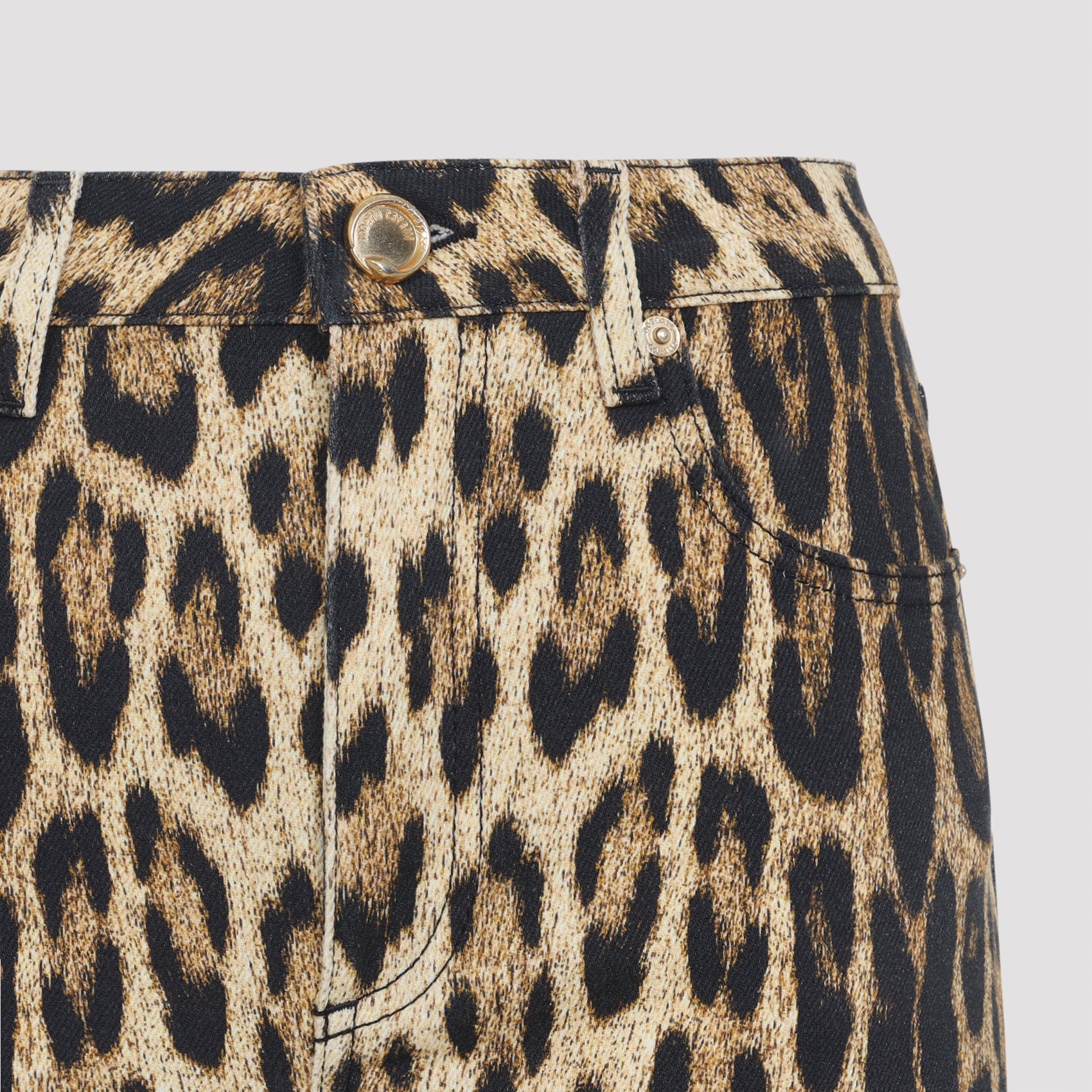 ROBERTO CAVALLI Bootcut Cotton Jeans for Women - High Waist