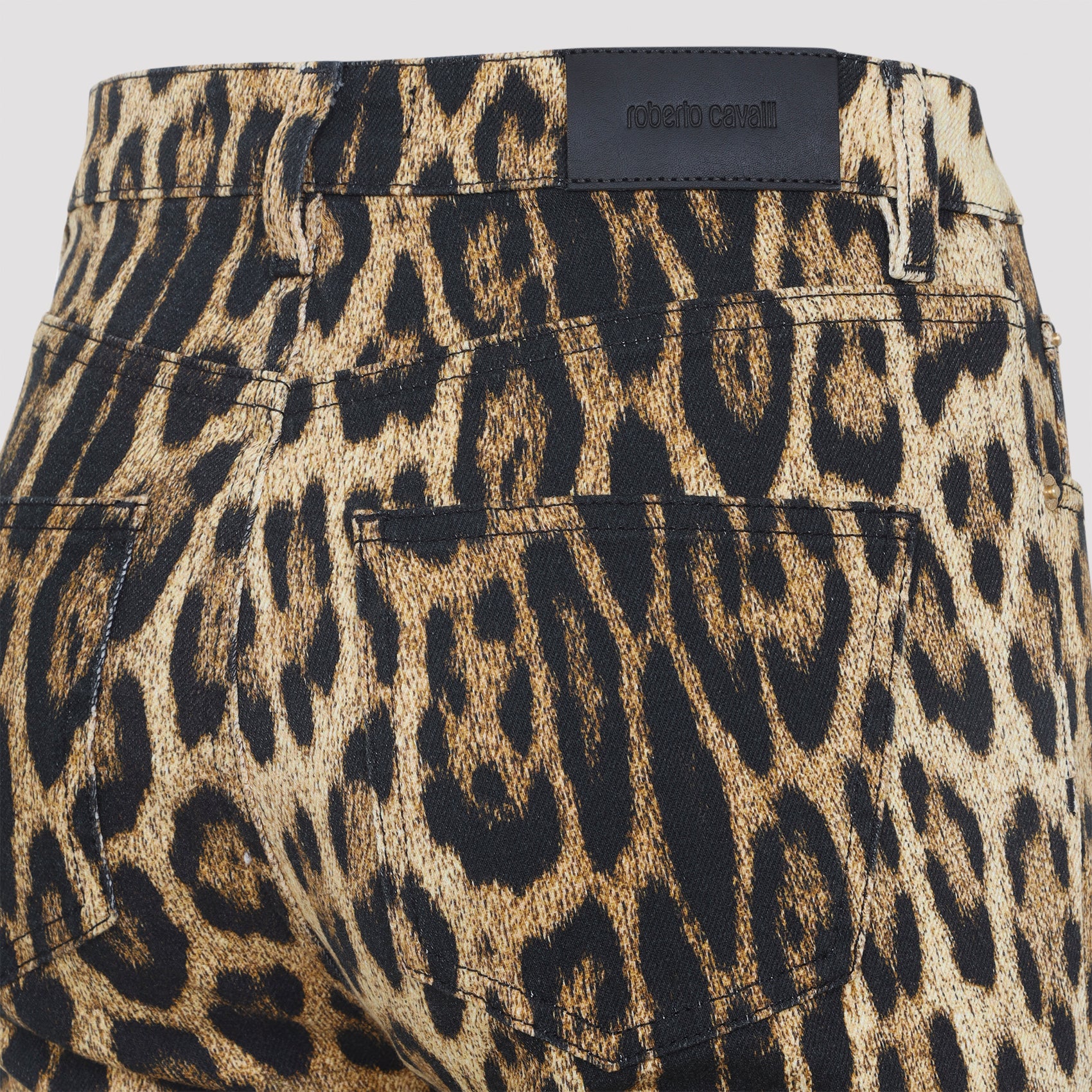 ROBERTO CAVALLI Bootcut Cotton Jeans for Women - High Waist