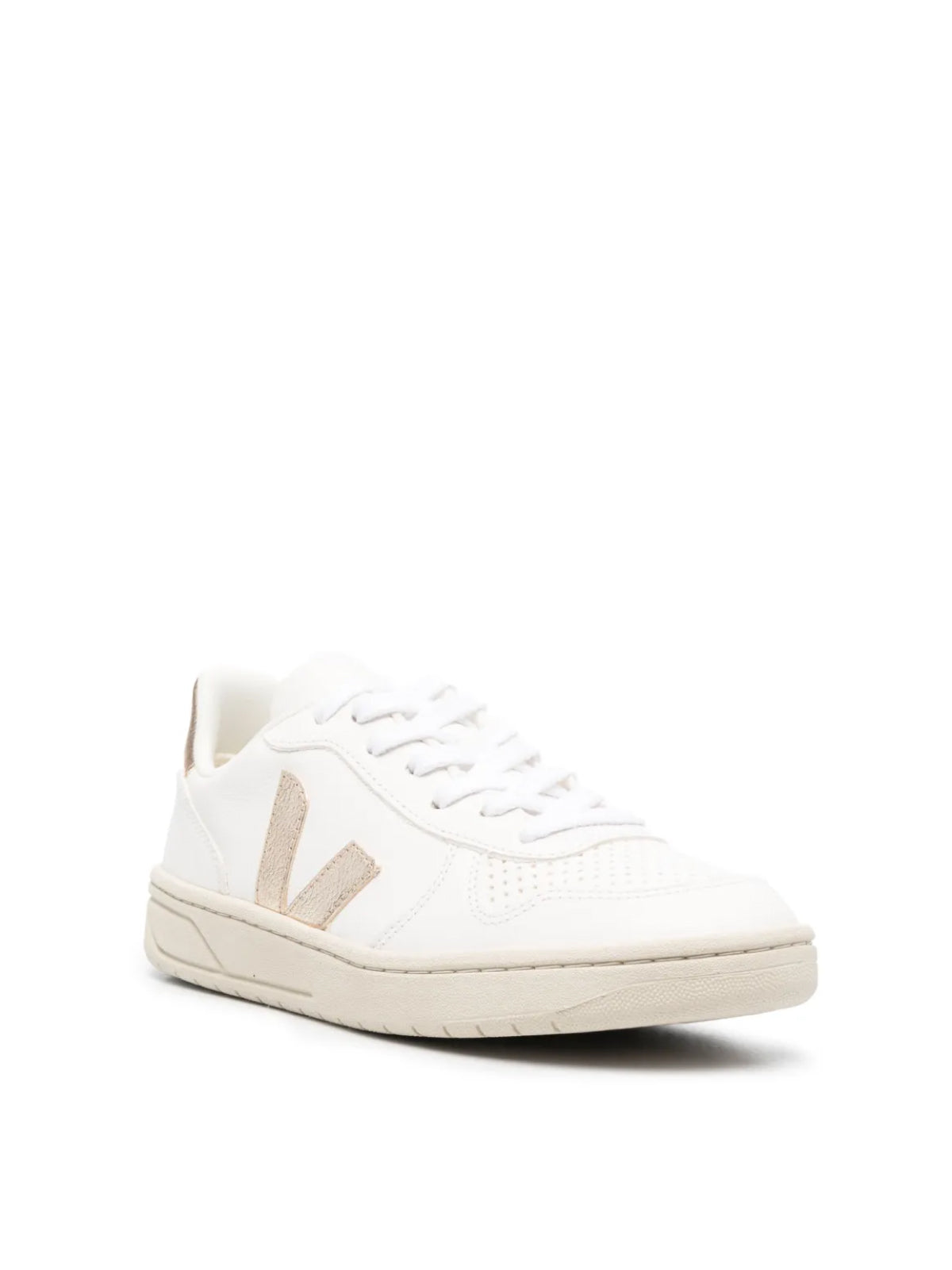 VEJA V-10 Chromefree Leather Sneakers for Women