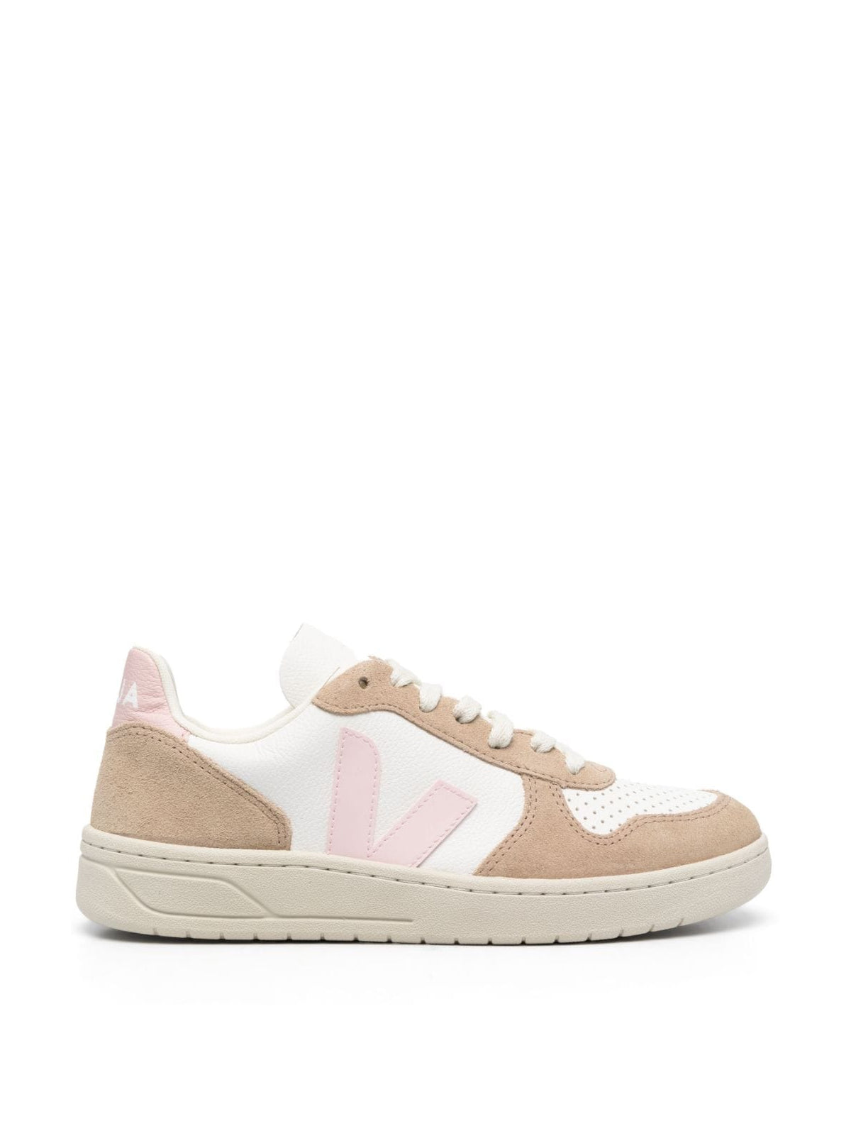 VEJA V-10 Chrome-Free Leather Sneaker for Women
