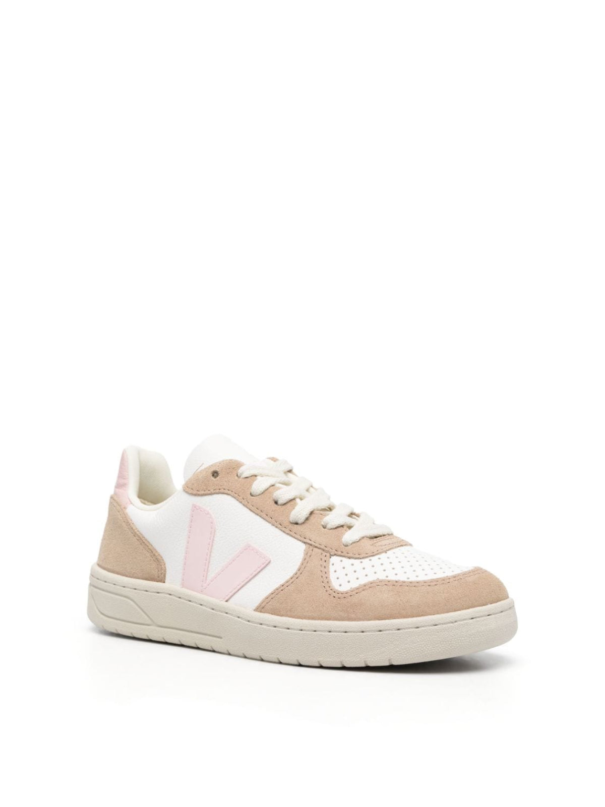 VEJA V-10 Chrome-Free Leather Sneaker for Women