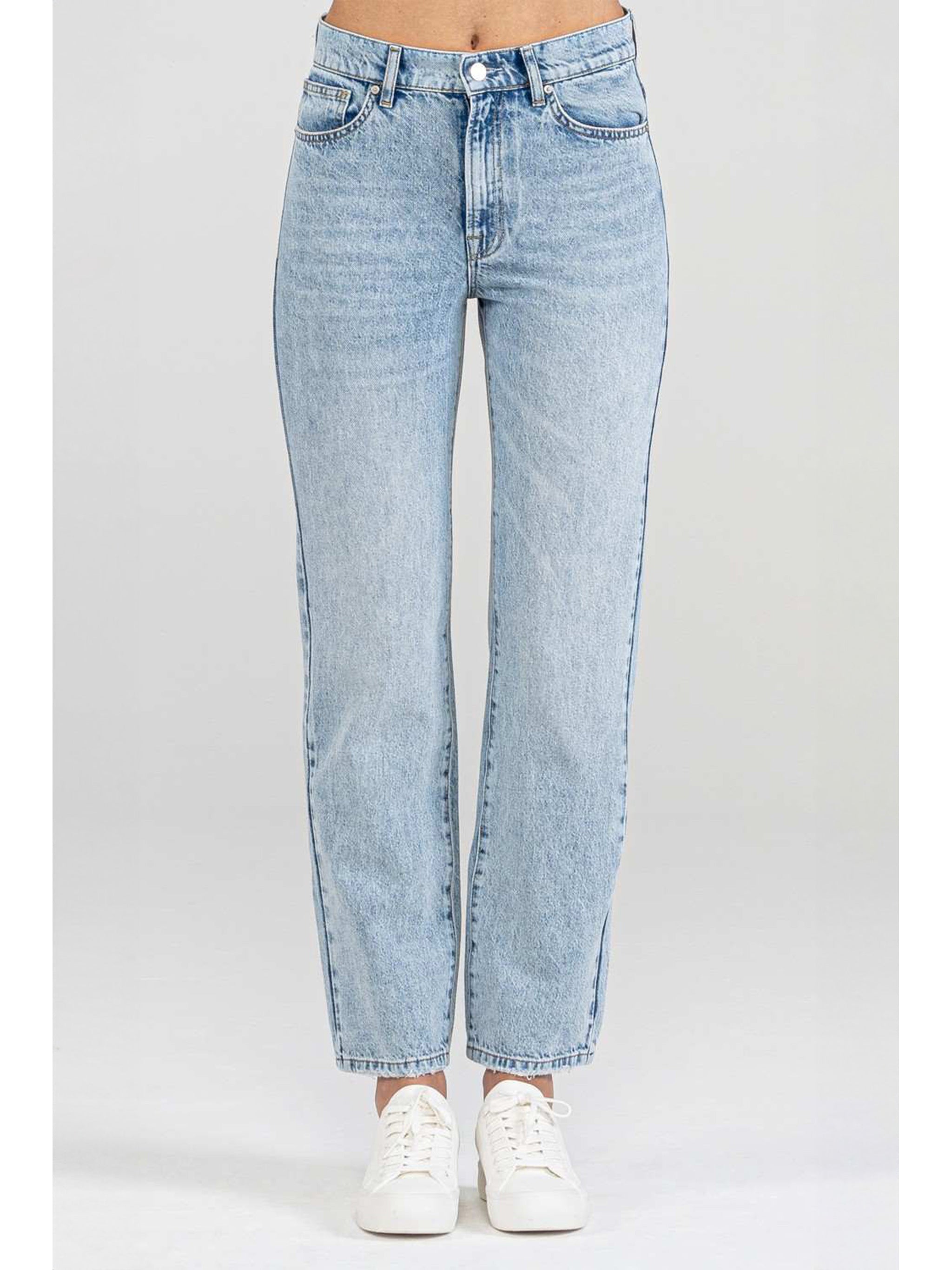 AG JEANS Women's Blue Stretch Mini Jeans - FW24 Collection