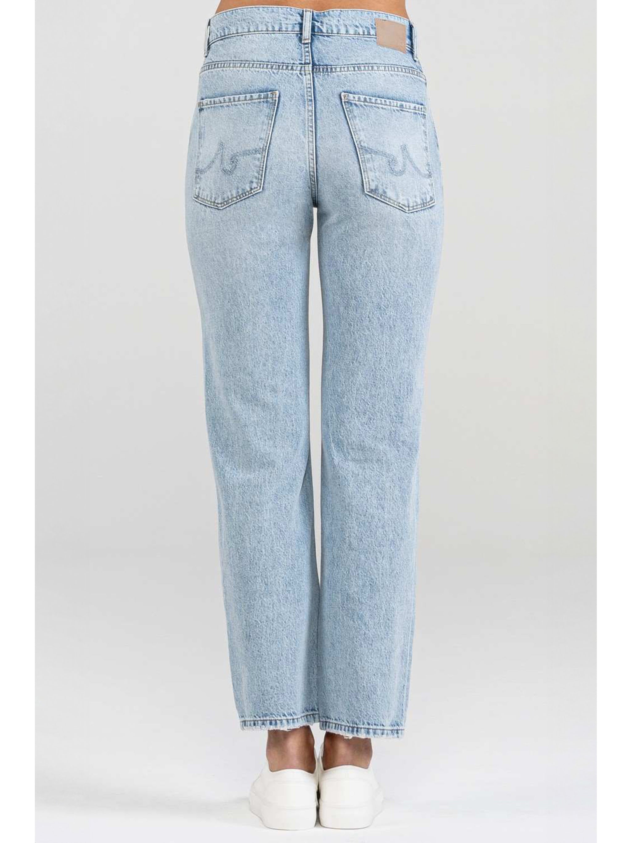 AG JEANS Women's Blue Stretch Mini Jeans - FW24 Collection