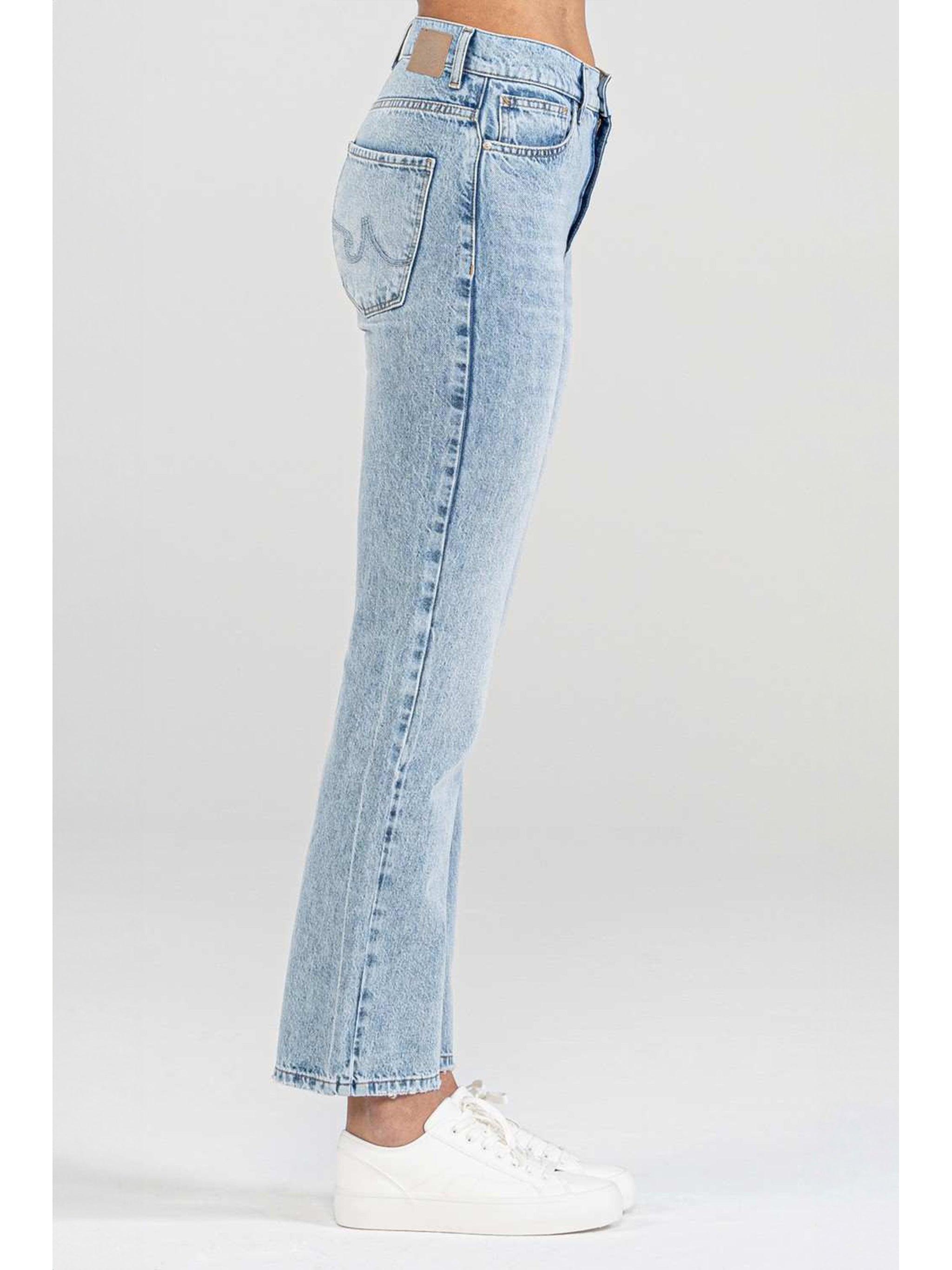 AG JEANS Women's Blue Stretch Mini Jeans - FW24 Collection