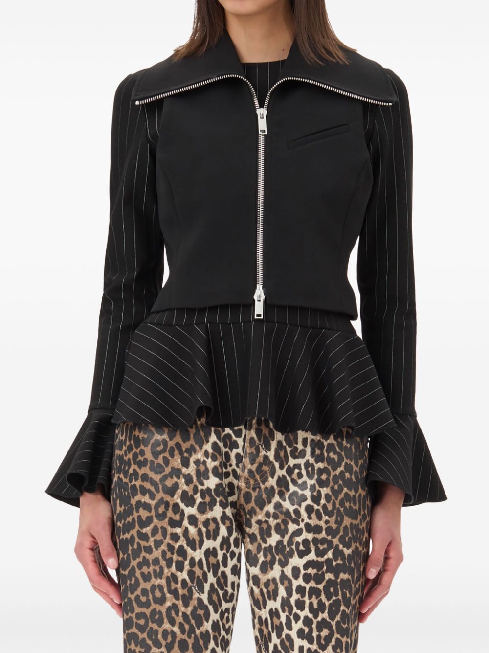 GANNI Zipped Vest for Women - Sustainable Fashion Essentials