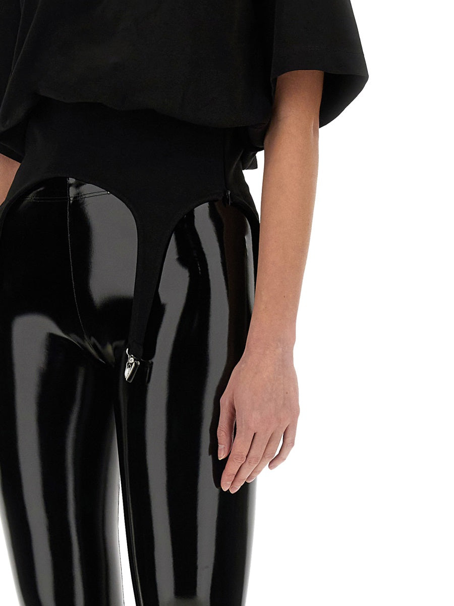 FIORUCCI Women's Regular Fit T-Shirt with Suspenders - Size S