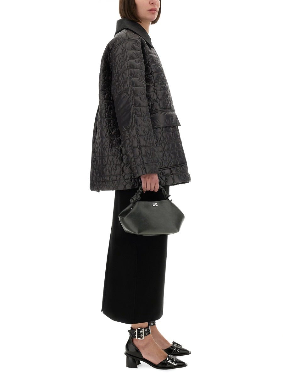 GANNI Quilted Nylon Jacket for Women - FW25 Collection