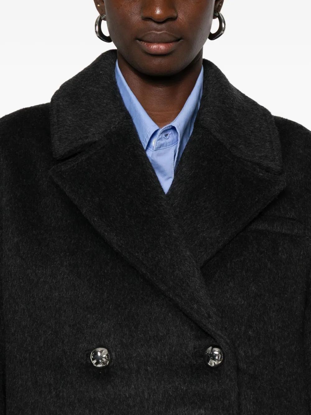 GANNI Double Breasted Tailored Blazer