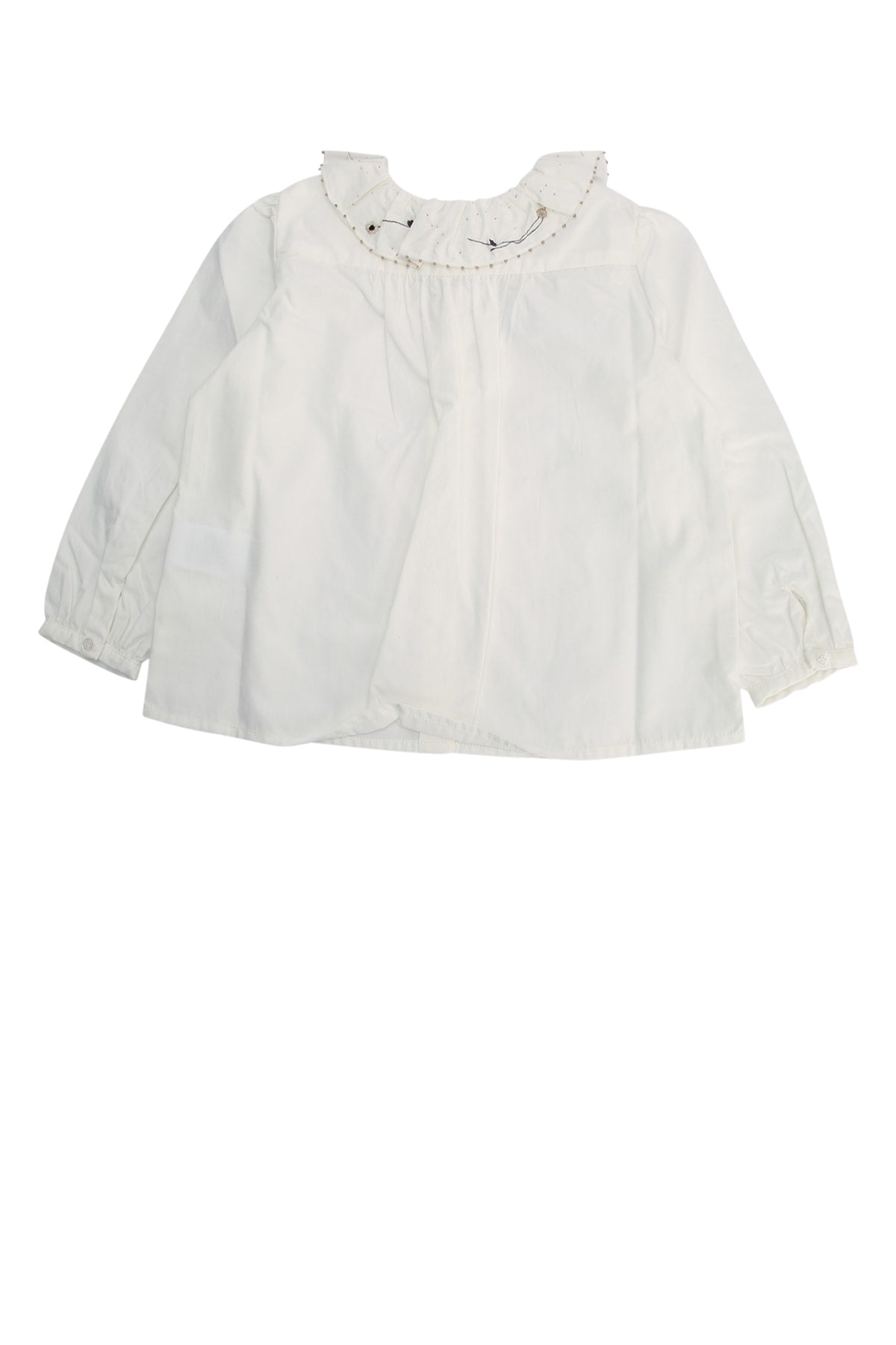 BONPOINT KIDS Organic Cotton Shirt for Girls