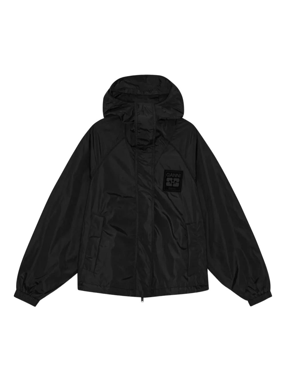 GANNI Nylon Blouson Jacket