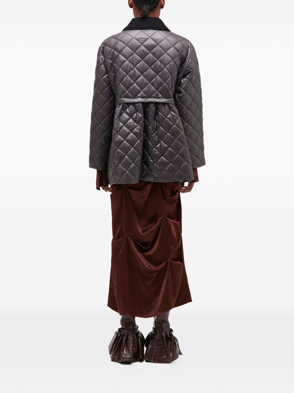 GANNI Recycled Nylon Quilted Jacket