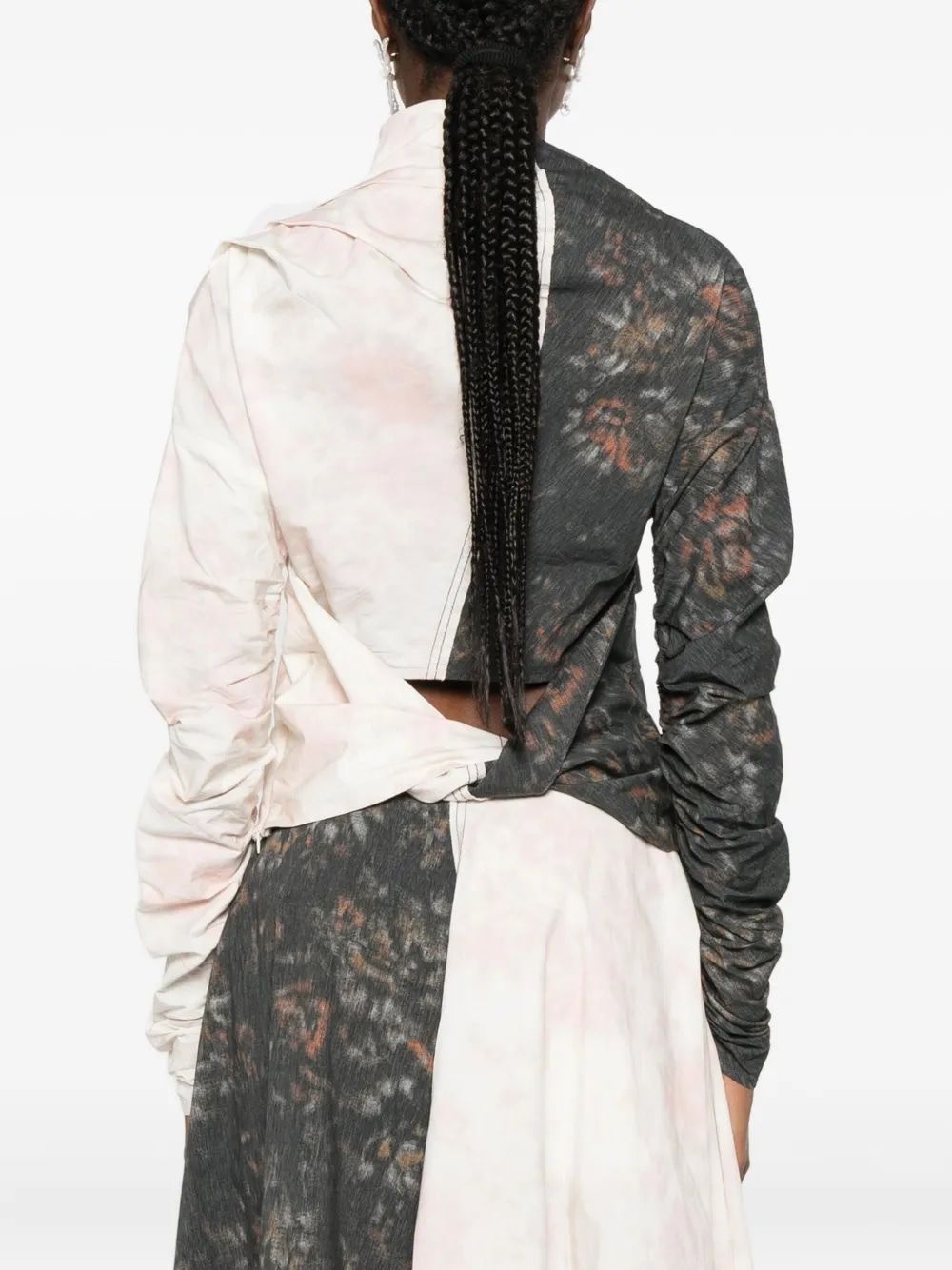 GANNI Ruched Mini Top for Women