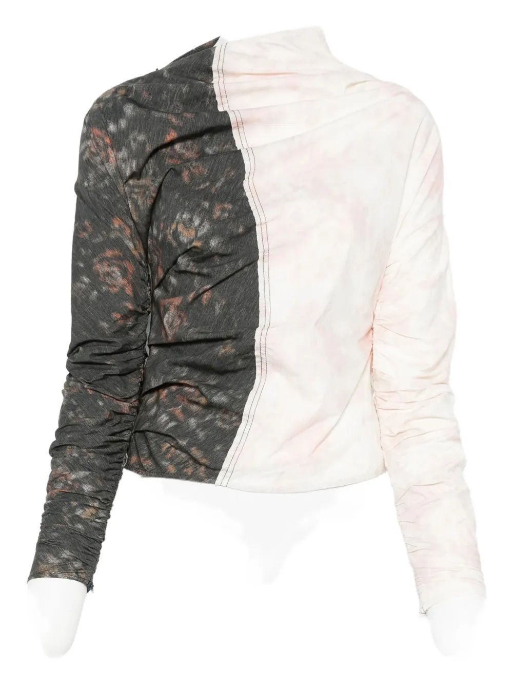 GANNI Ruched Mini Top for Women