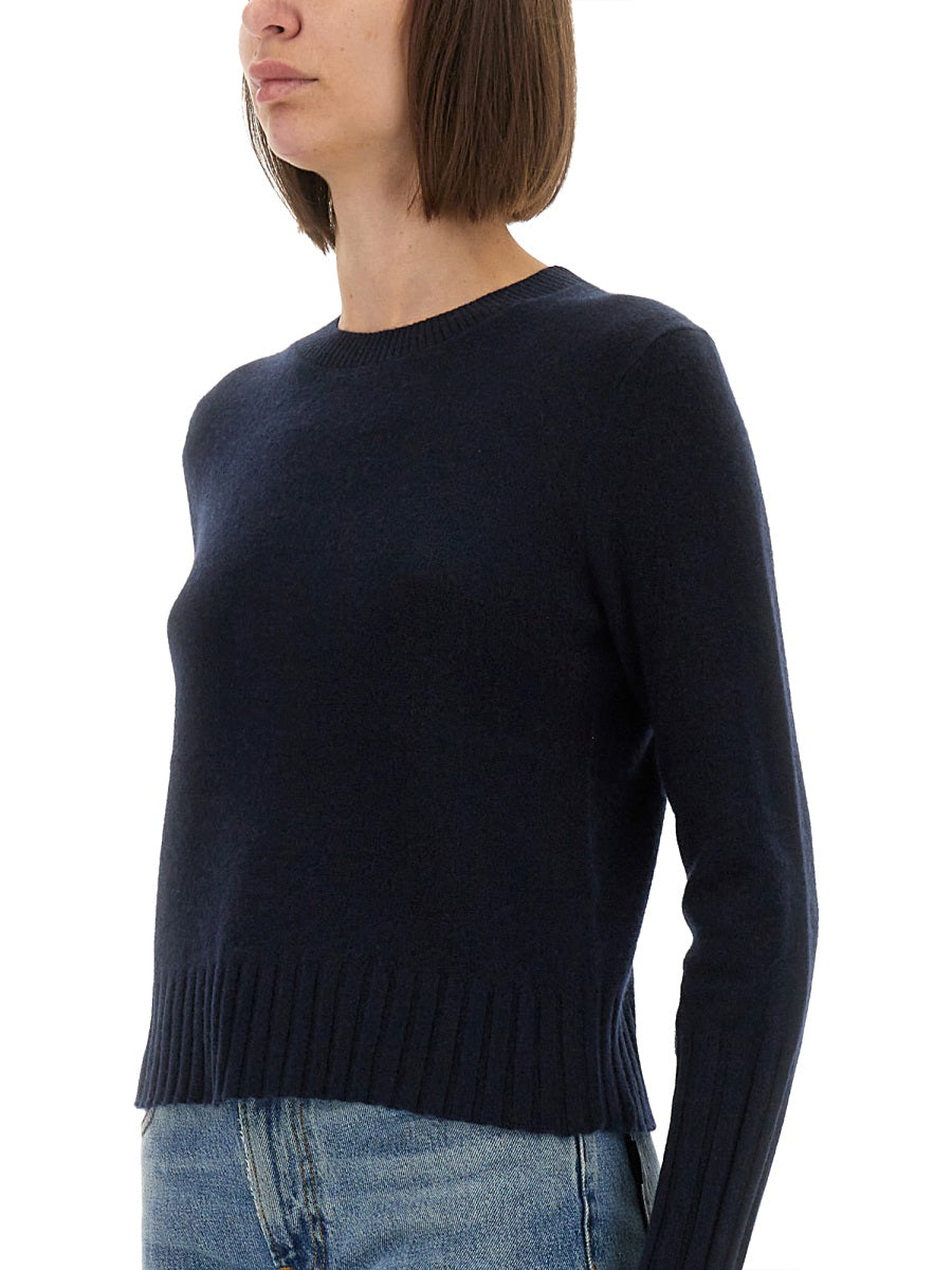 GUEST IN RESIDENCE Cashmere Shrunken Crew T-Shirt for Women