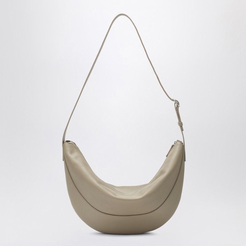 THE ROW Mini Leather Crescent Crossbody Handbag
