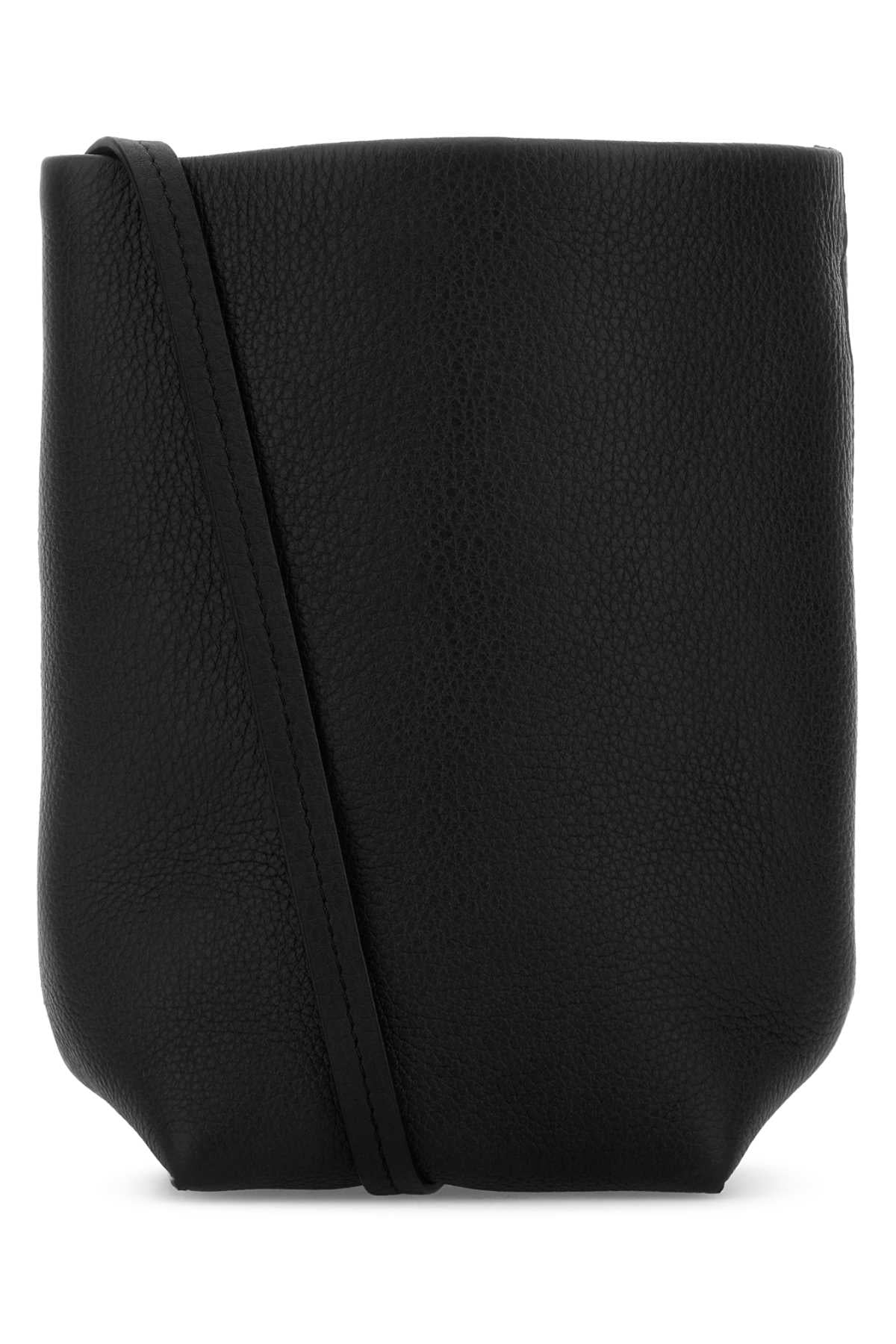 THE ROW Mini Leather N/S Park Crossbody Handbag