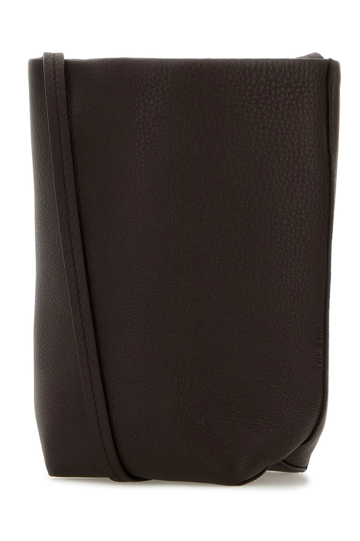 THE ROW Leather N/S Park Crossbody Handbag