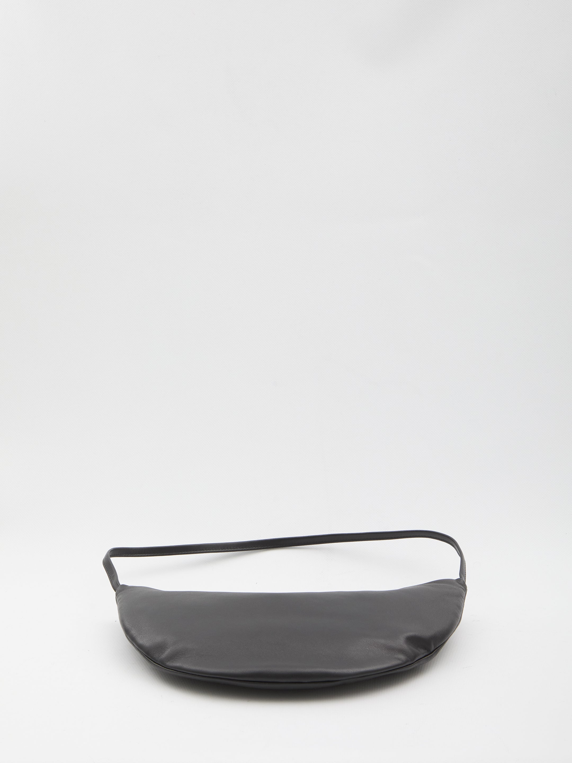 THE ROW Mini Crescent-Shaped Lambskin Crossbody Handbag