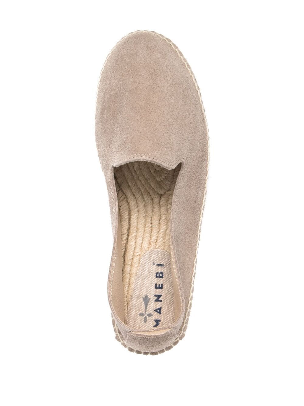 MANEBI Suede Round-Toe Espadrilles for Men