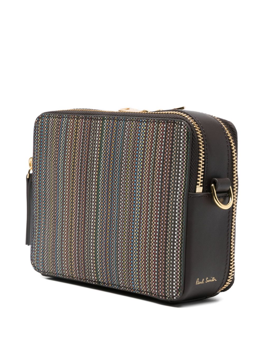 PAUL SMITH Signature Stripe Camera Handbag - Rectangular Shape