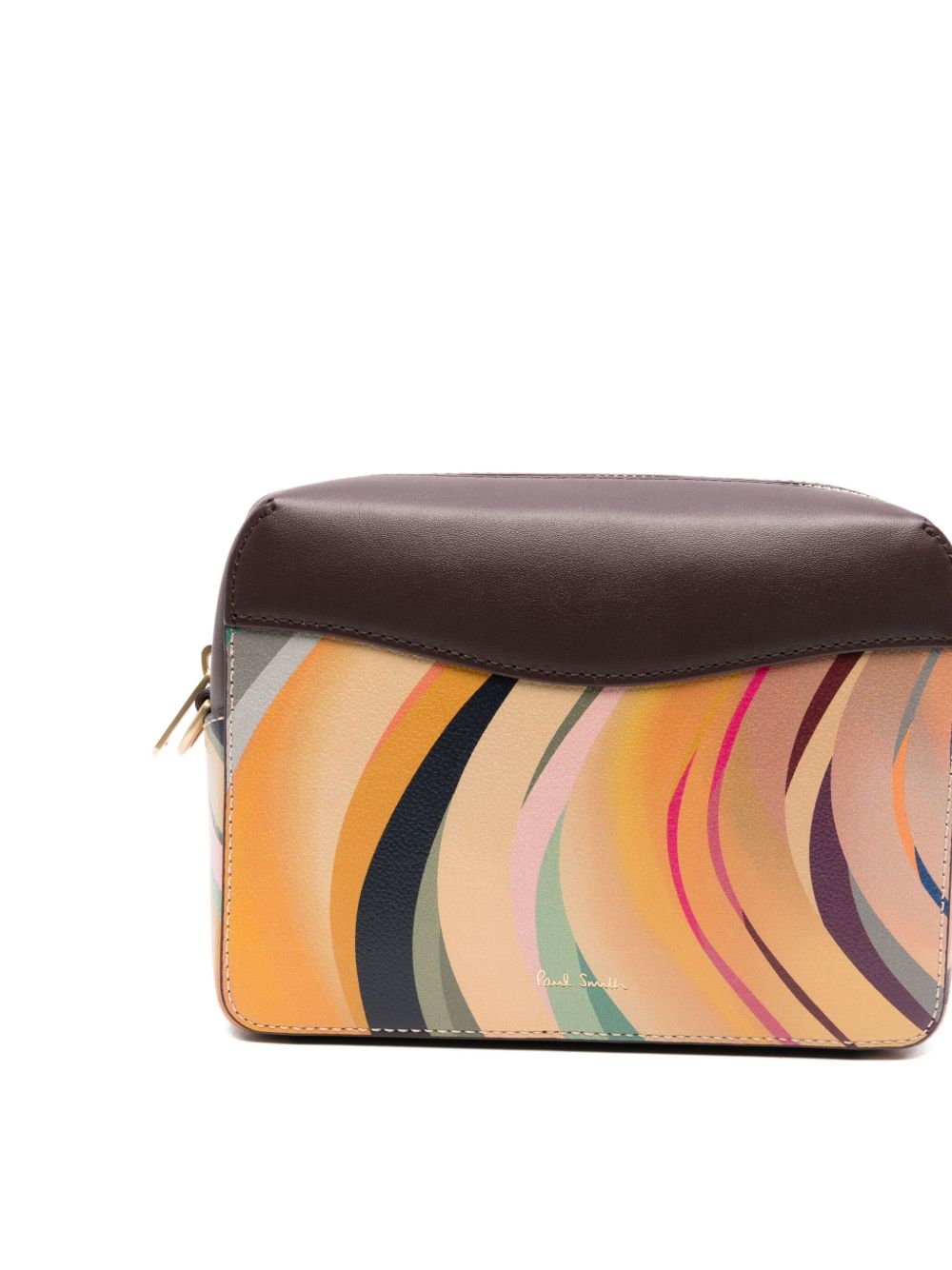 PAUL SMITH Swirl Leather Crossbody Handbag