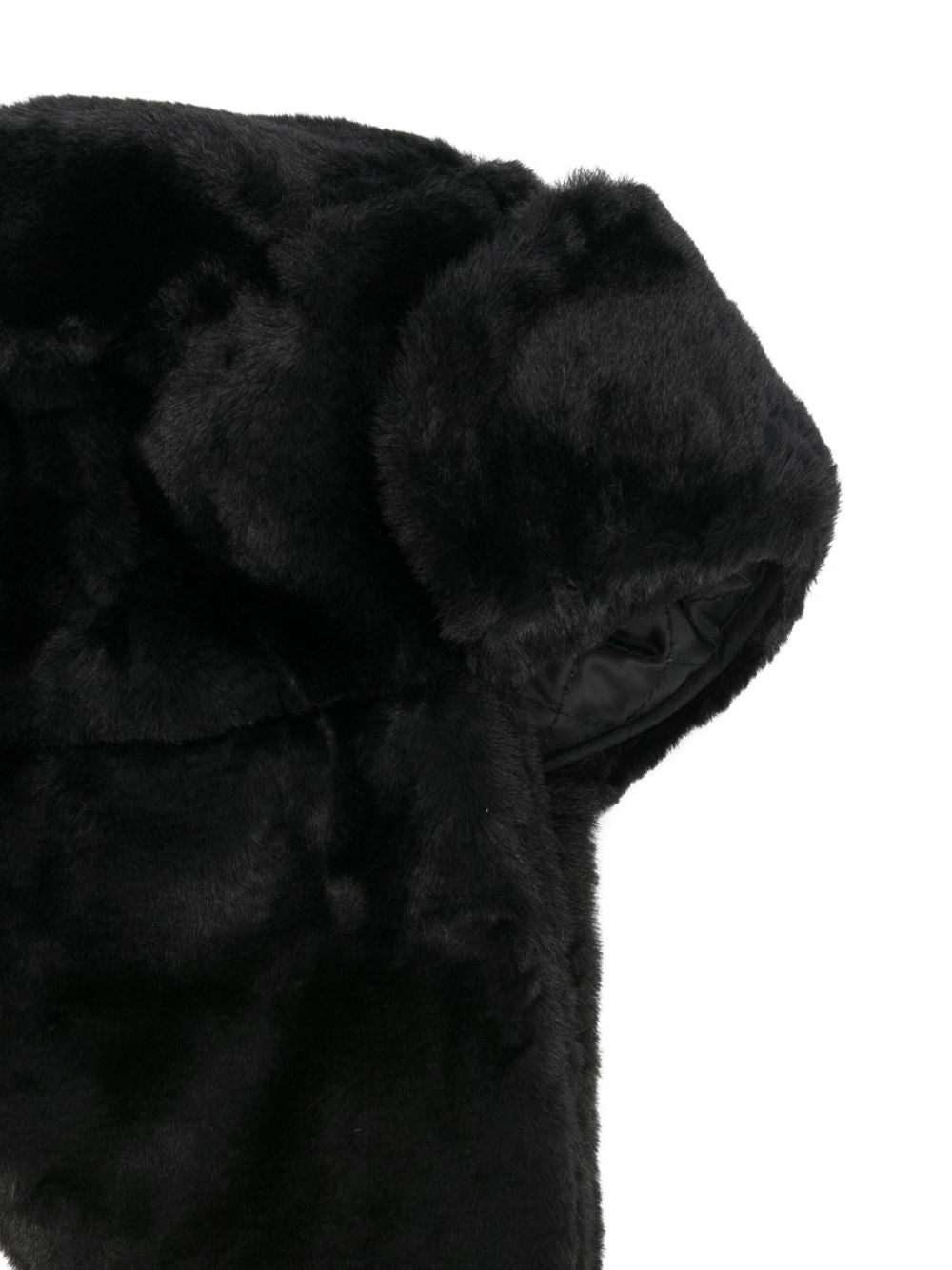 PAUL SMITH Faux Fur Hat with Ear Flaps and Tie Fastening